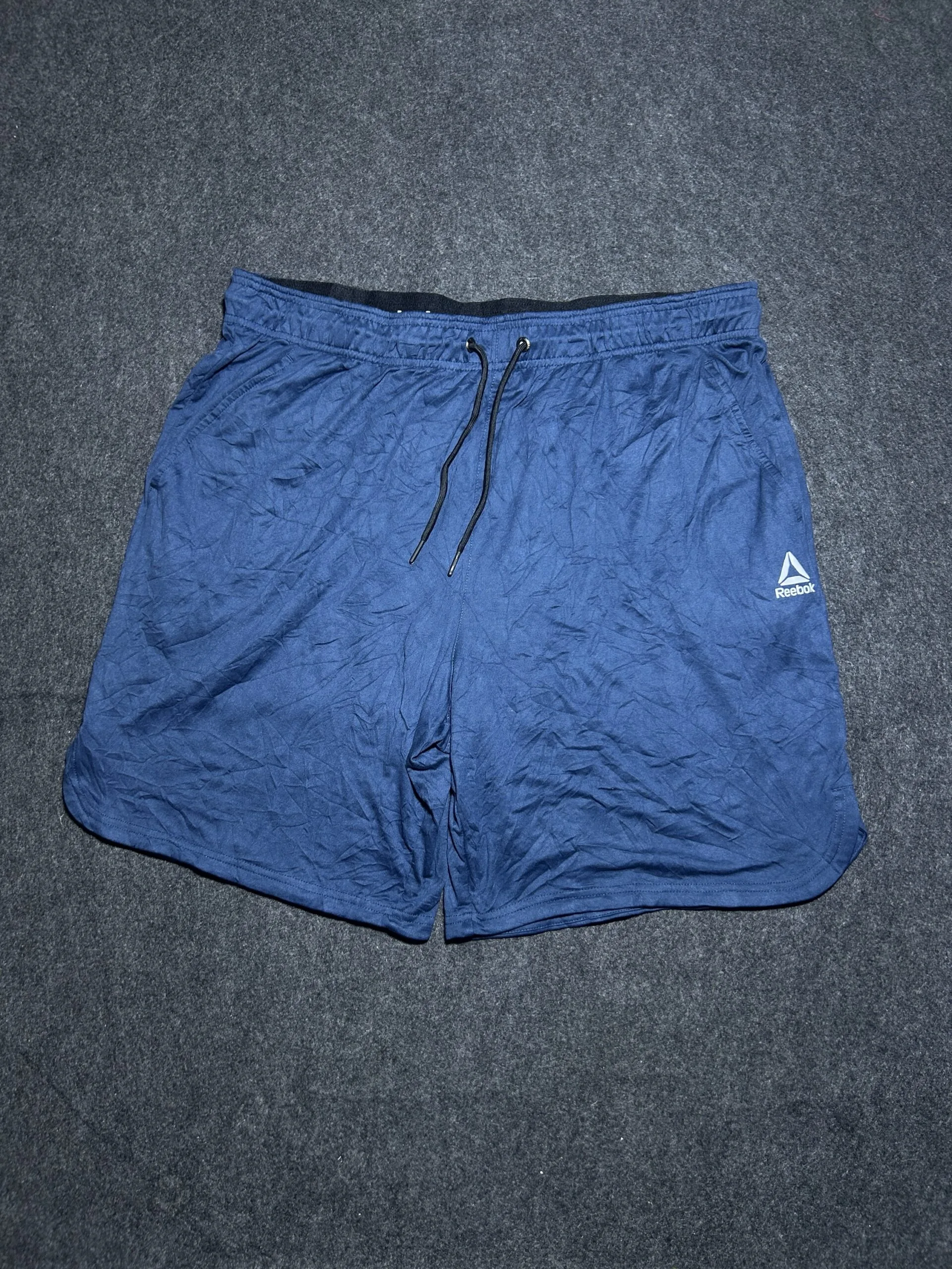 Reebok Original Navy Blue Sports Shorts | 38-42 Stretch | Unisex