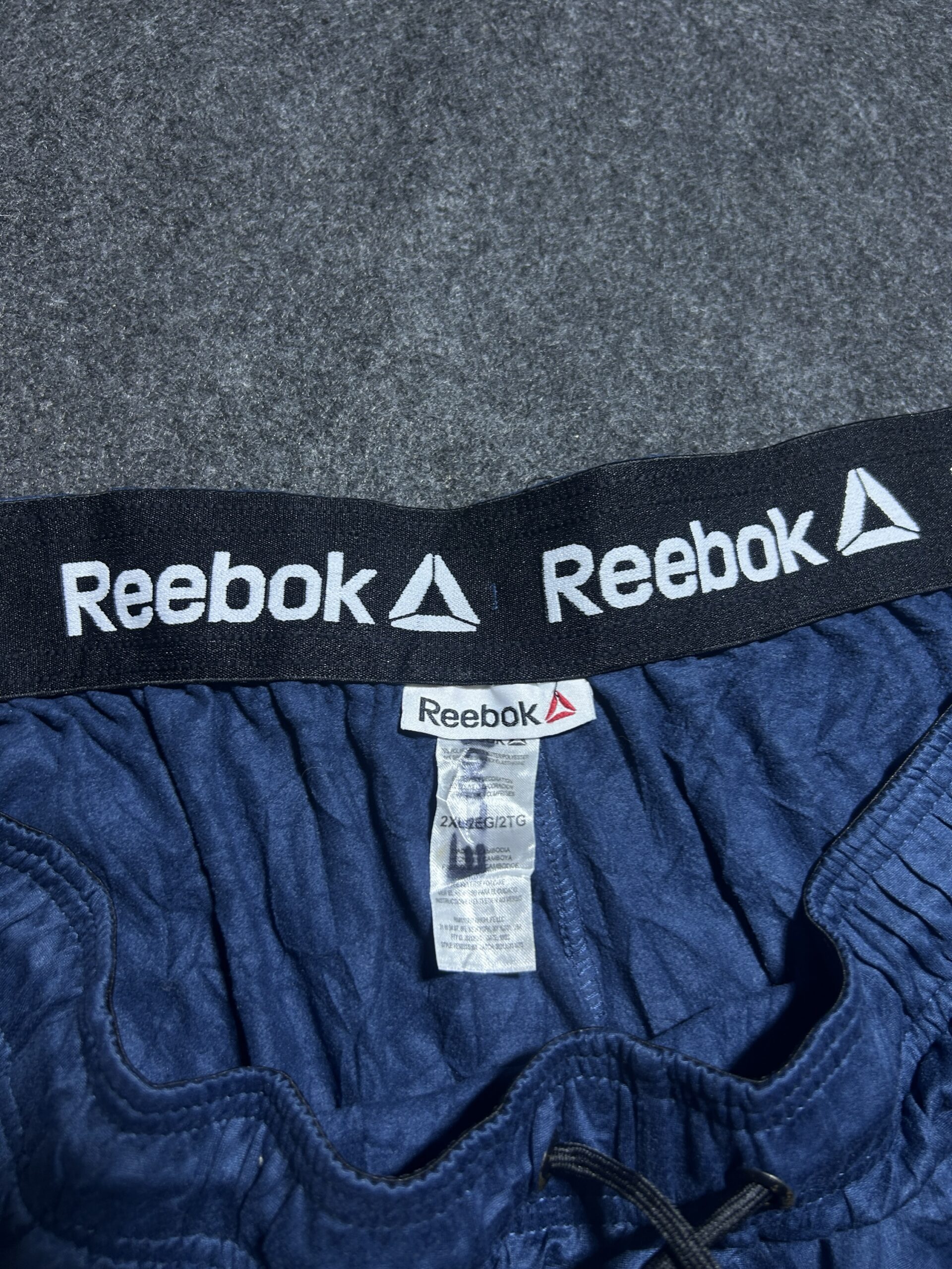 Reebok Original Navy Blue Sports Shorts | 38-42 Stretch | Unisex