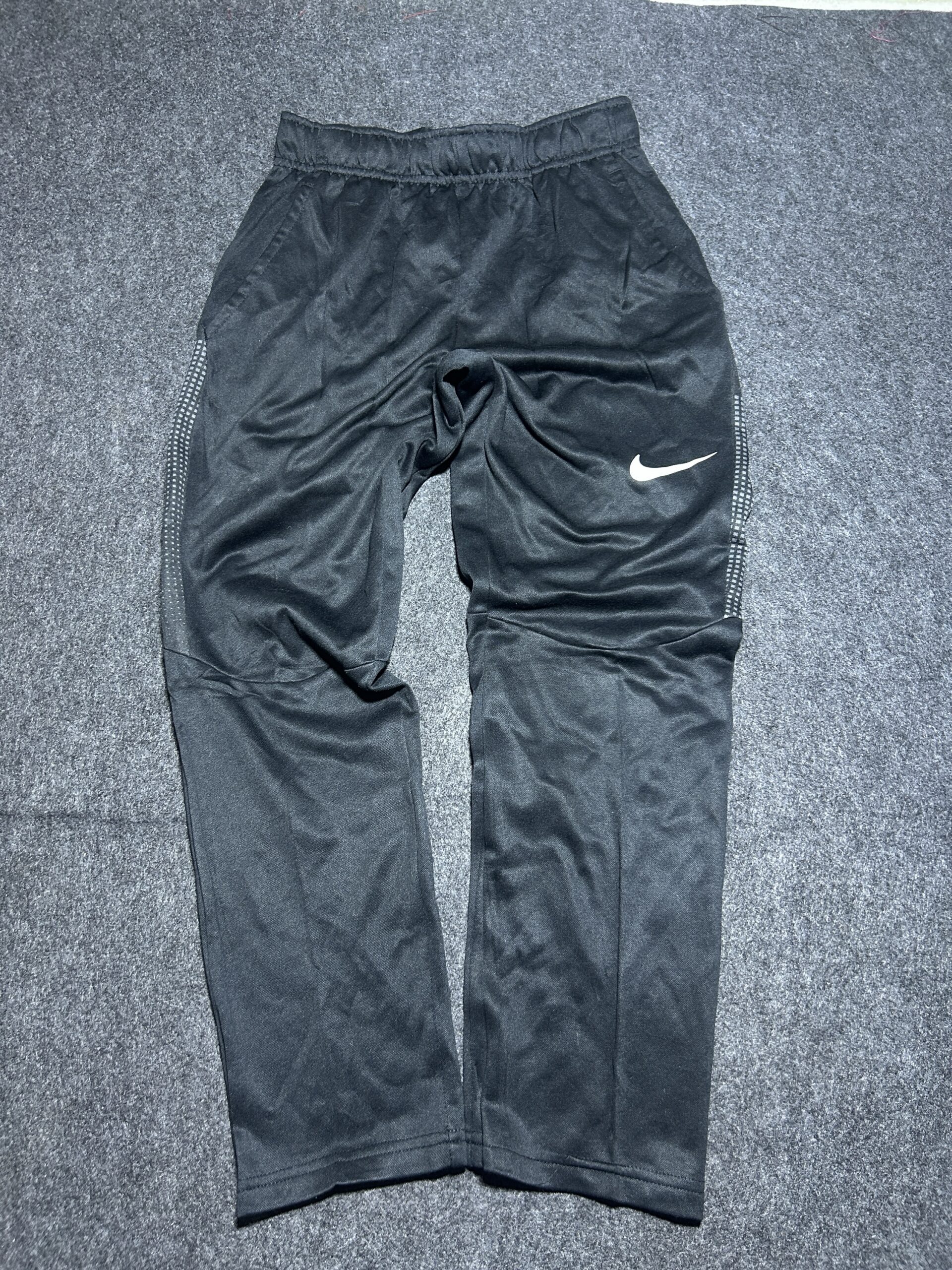 Nike Original Dri-FIT Black Track Pants | Slim Fit Performance | 26-28 | like New