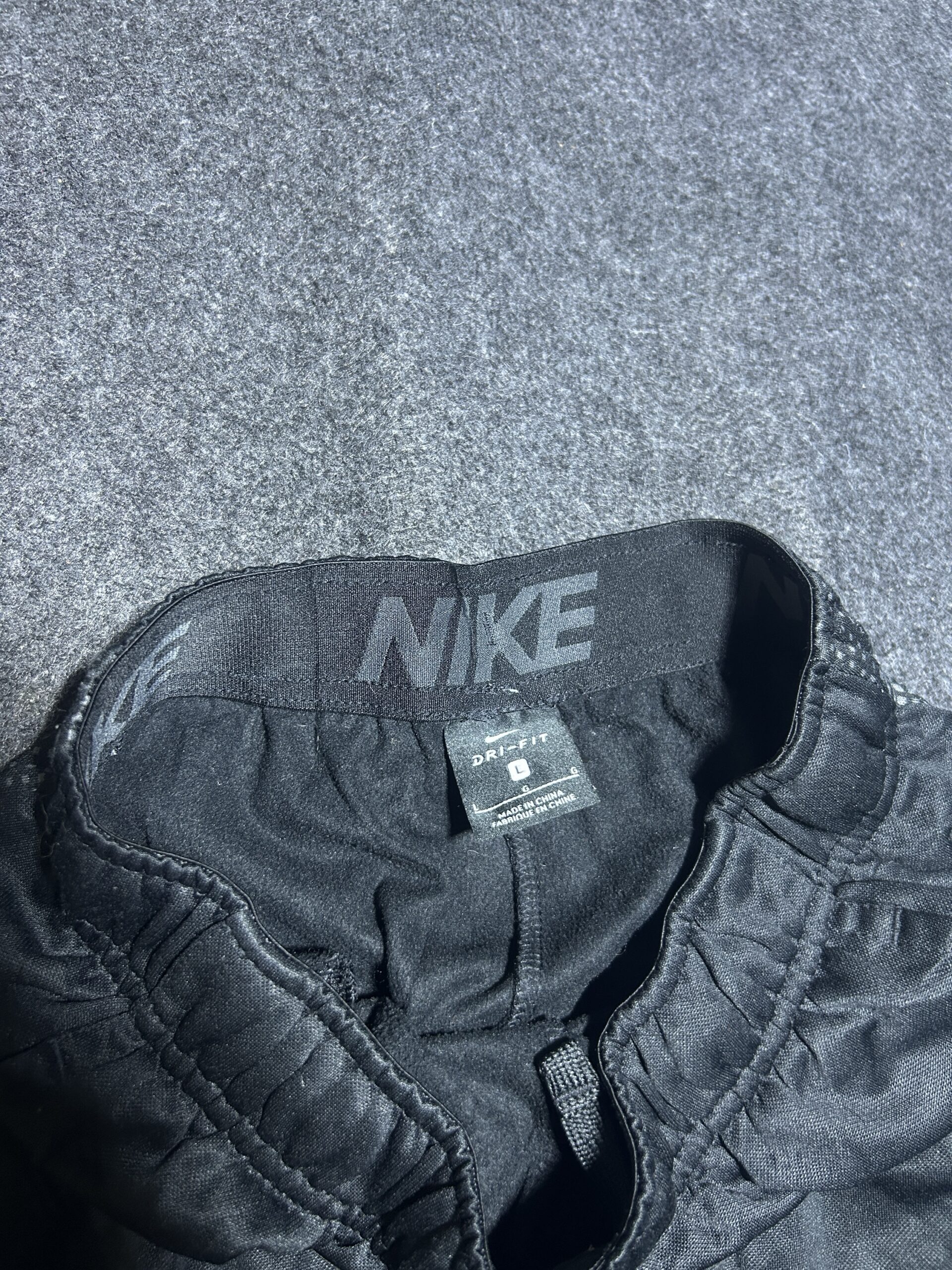 Nike Original Dri-FIT Black Track Pants | Slim Fit Performance | 26-28 | like New