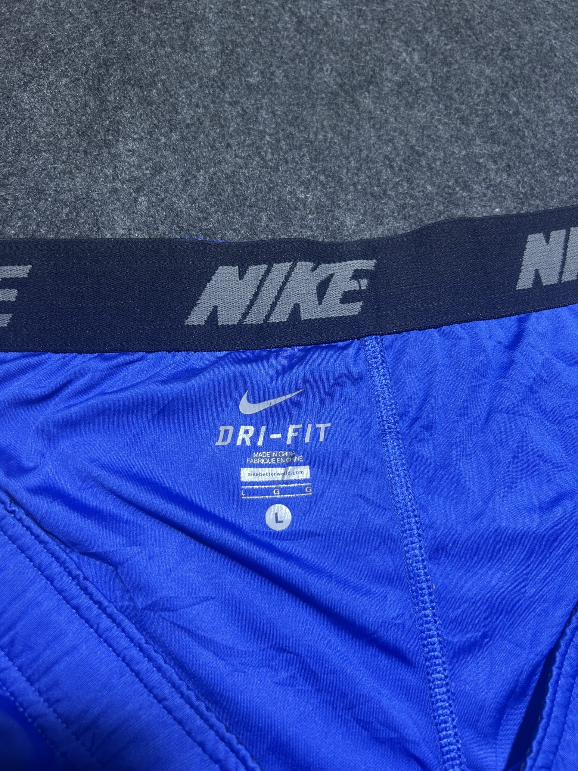 Nike Original Dri Fit Training Shorts Blue | 38-42 | Excellent Condition