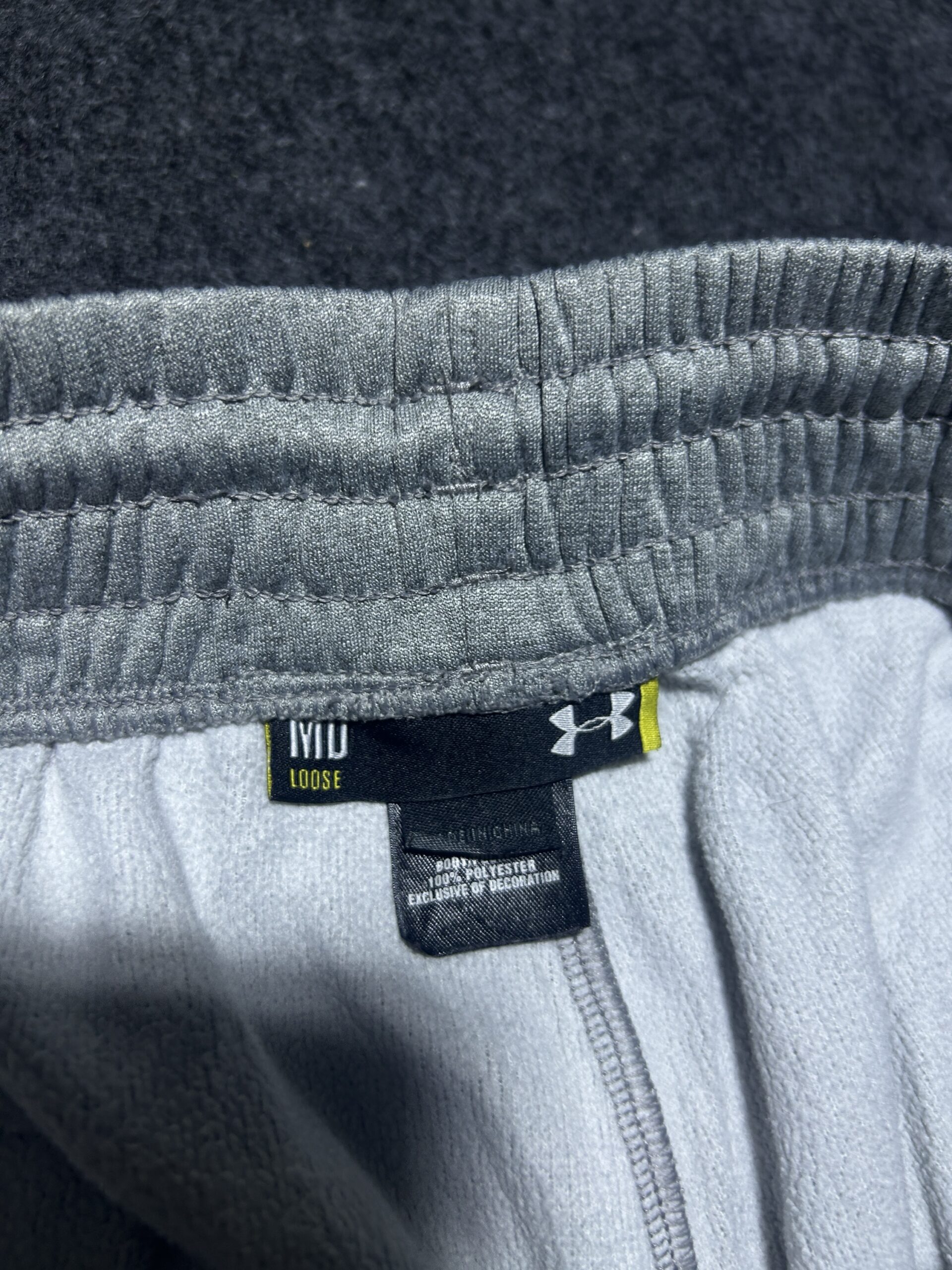 Under Armour Original Training Track Pant | 28-32 | Grey | Open Wide leg