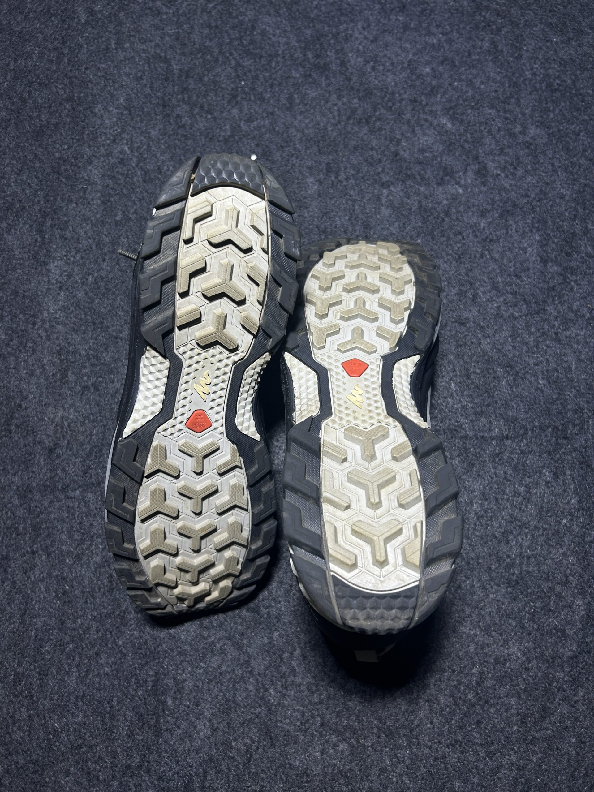 Quechua MH500 Mid Waterproof Hiking Shoes | Grey/Black | UK 9.5