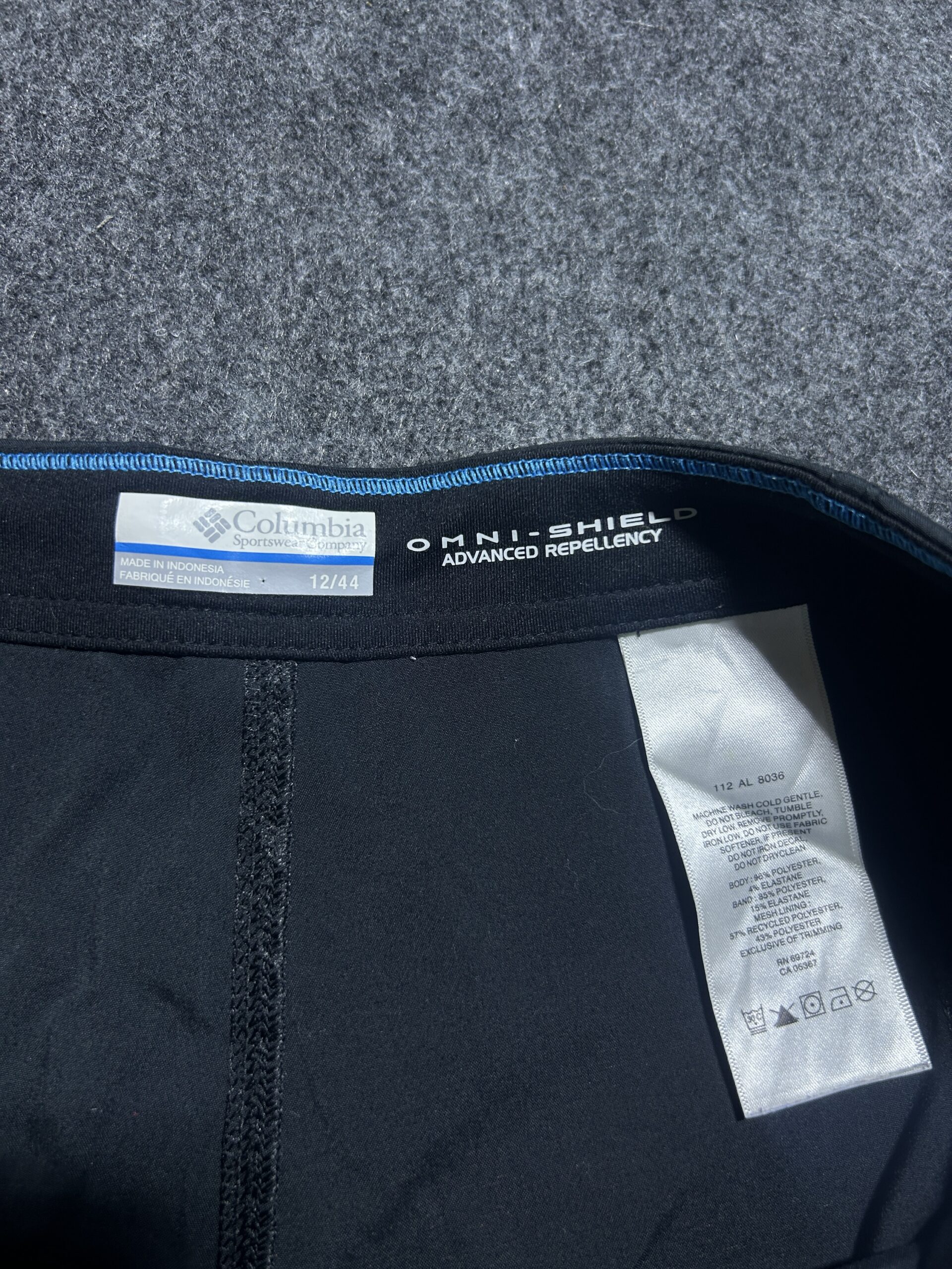 Columbia Omni Shade ActiveWear Shorts | Black | 36 | Excellent Condition