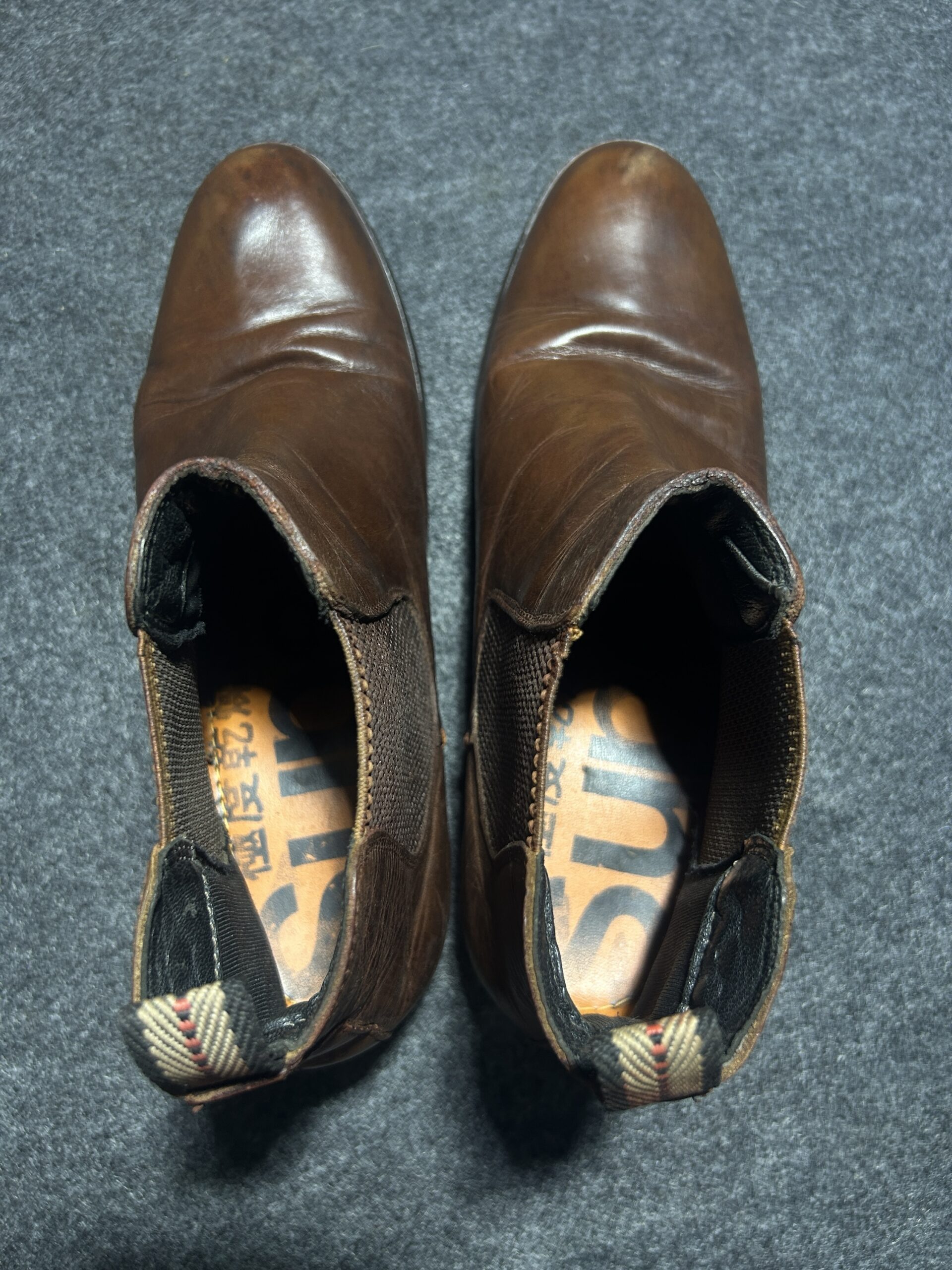 Superdry Leather Chelsea Boots | Brown | 43 UK 9