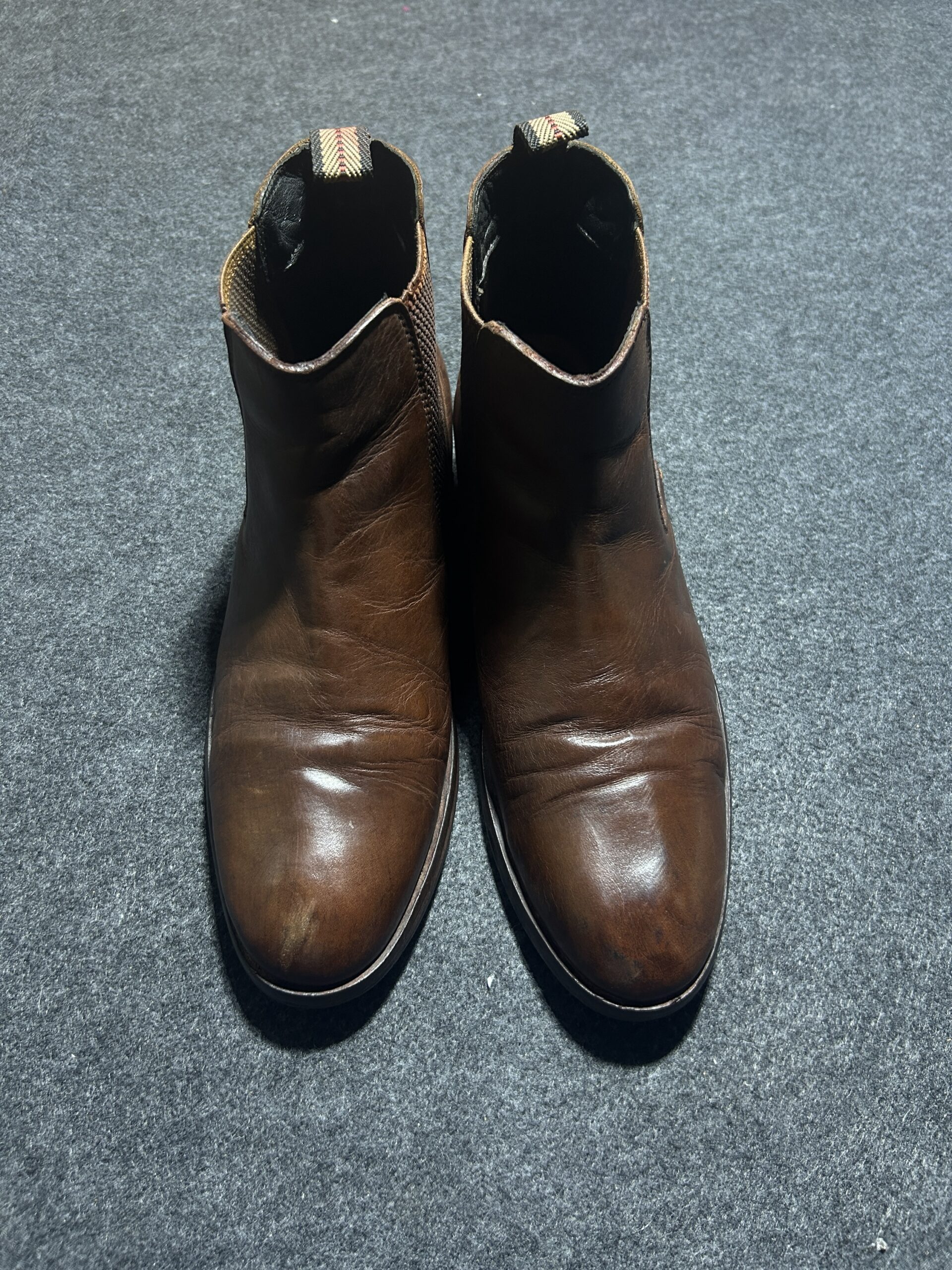 Superdry Leather Chelsea Boots | Brown | 43 UK 9