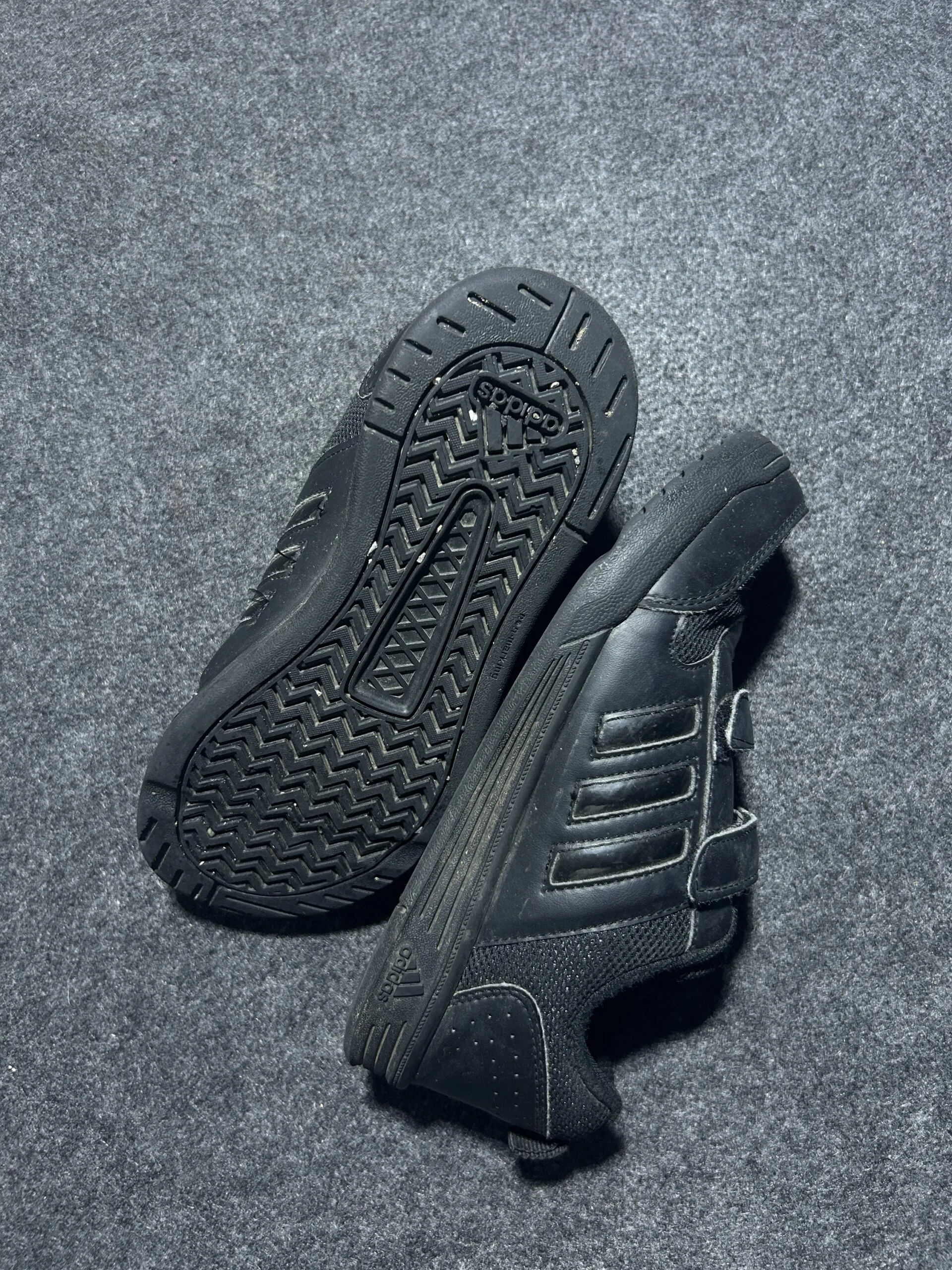 Adidas Velcro Strap kids Sneakers Black UK 4
