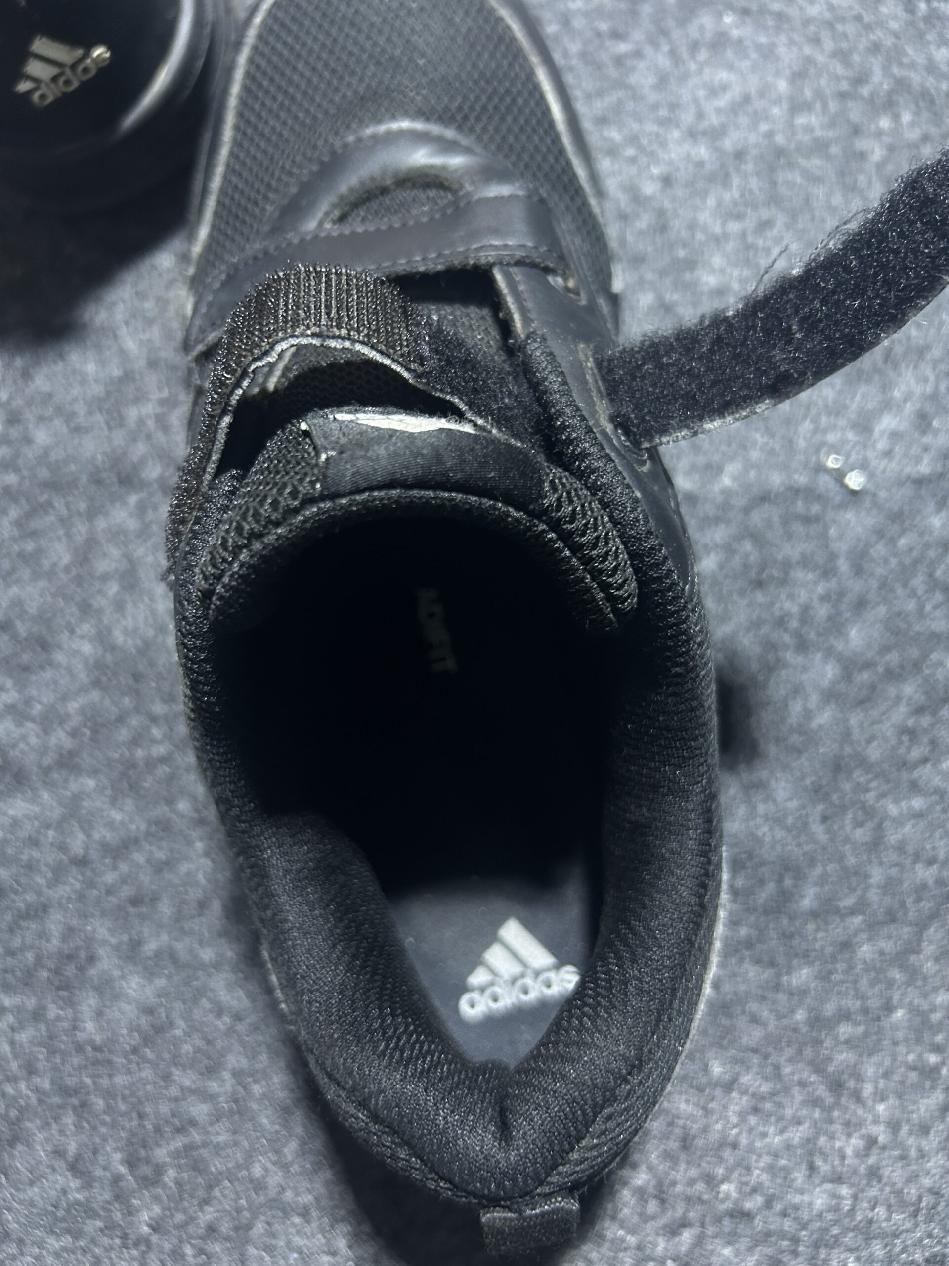Adidas Velcro Strap kids Sneakers Black UK 4
