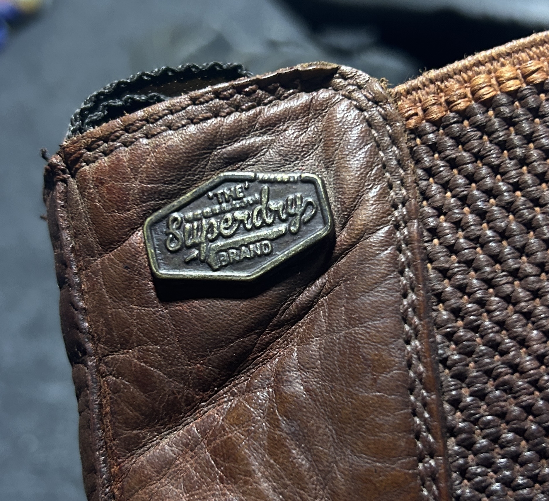 Superdry Leather Chelsea Boots | Brown | 43 UK 9