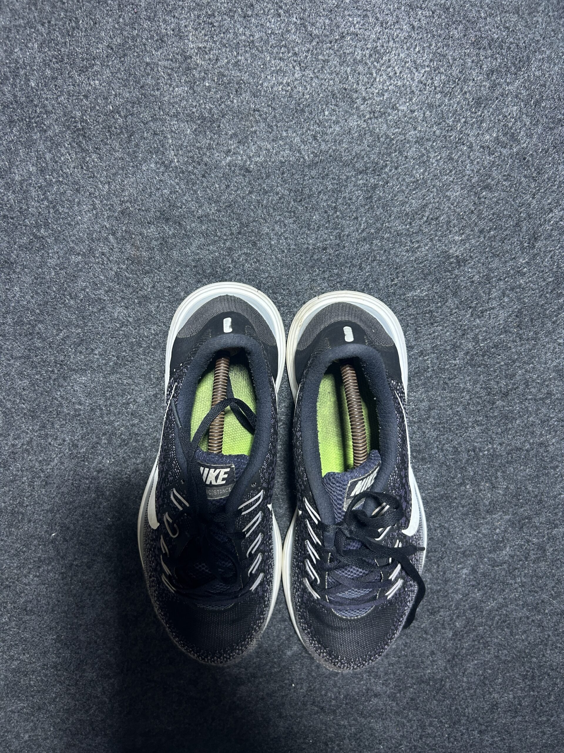 Nike Free RN Flyknit Running Shoes Grey/Black | Lightweight Comfort | UK 11.5