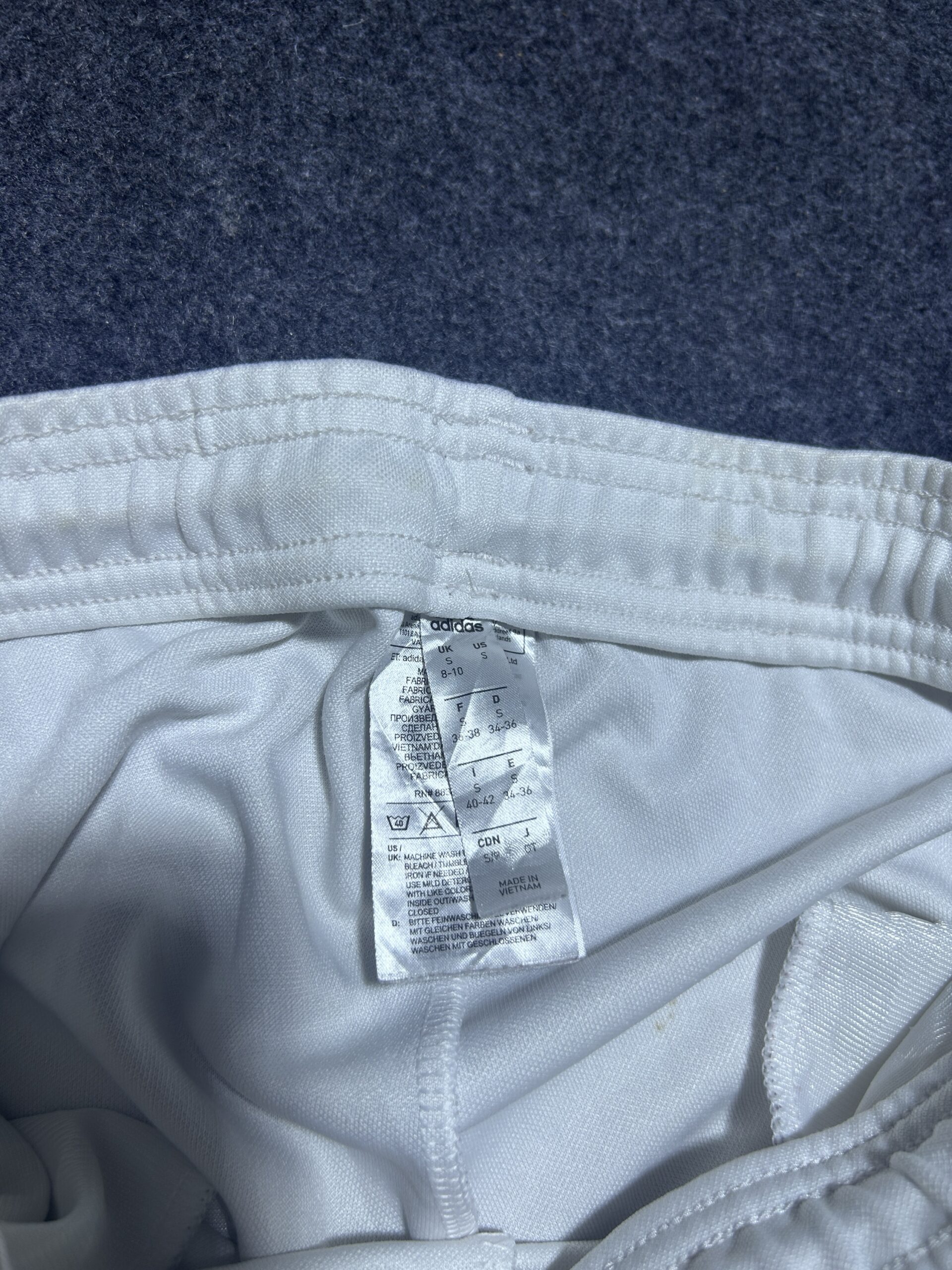 Adidas Climacool Track Pant | White | Ankle Zip | 28-30 | Excellent Condition