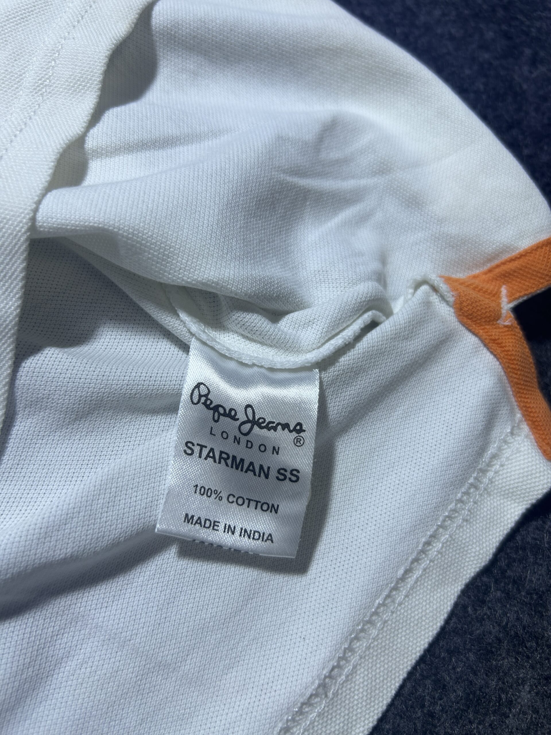 Pepe Jeans London Original Tshirt | Premium Cotton | White | M