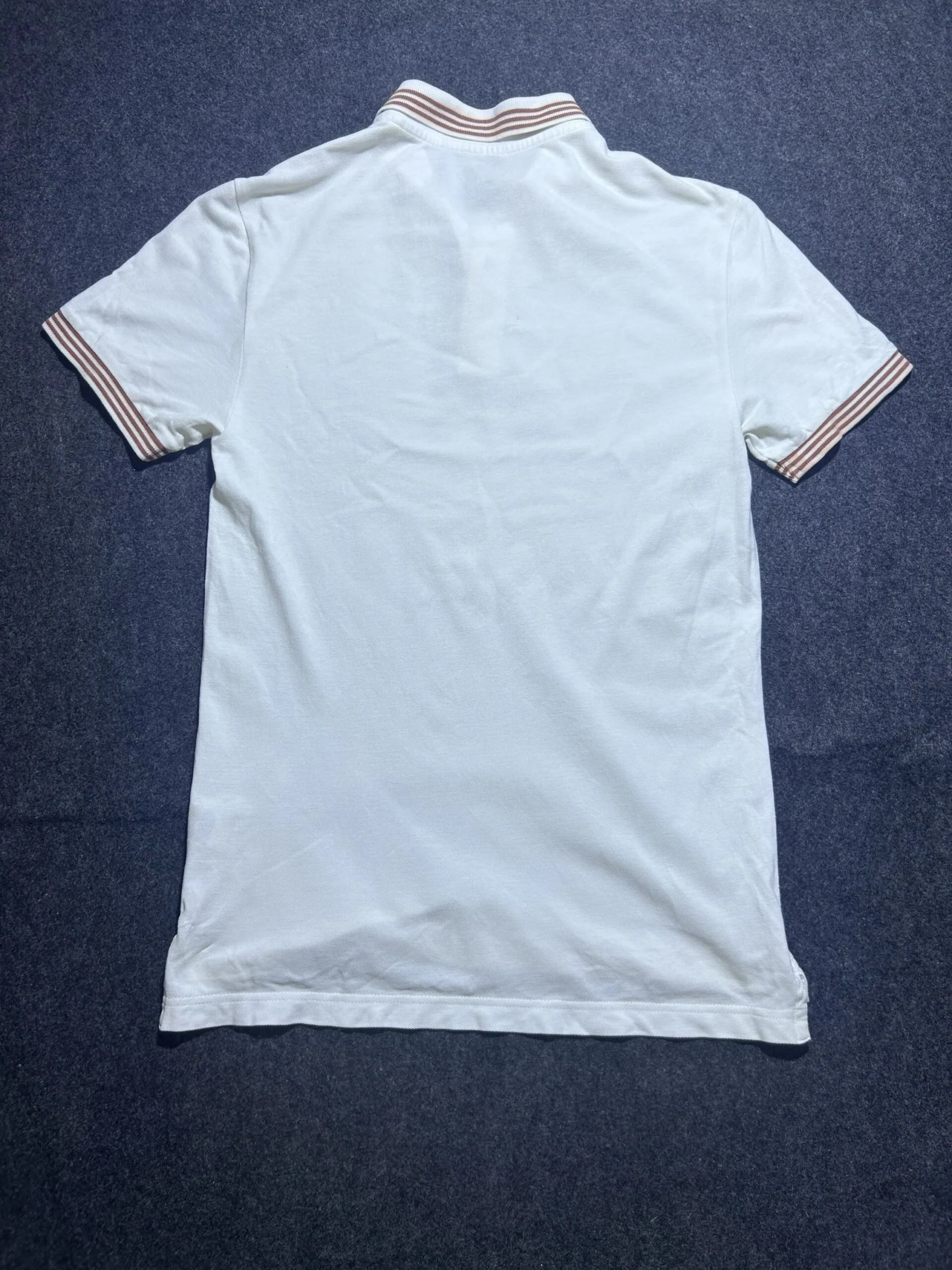 Levis Original Polo T-shirt White | Premium Cotton | S
