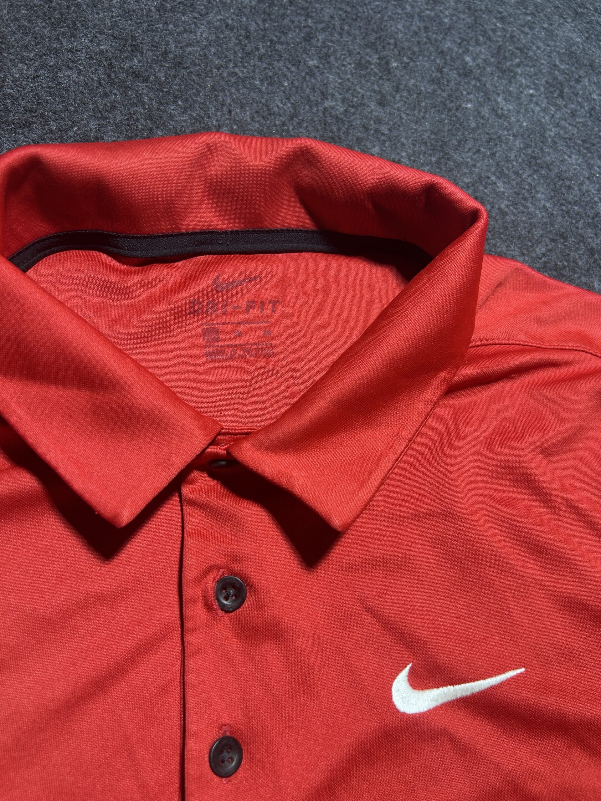 Nike Dri-FIT Polo T-Shirt | Red | Performance Fit | Size 2XL