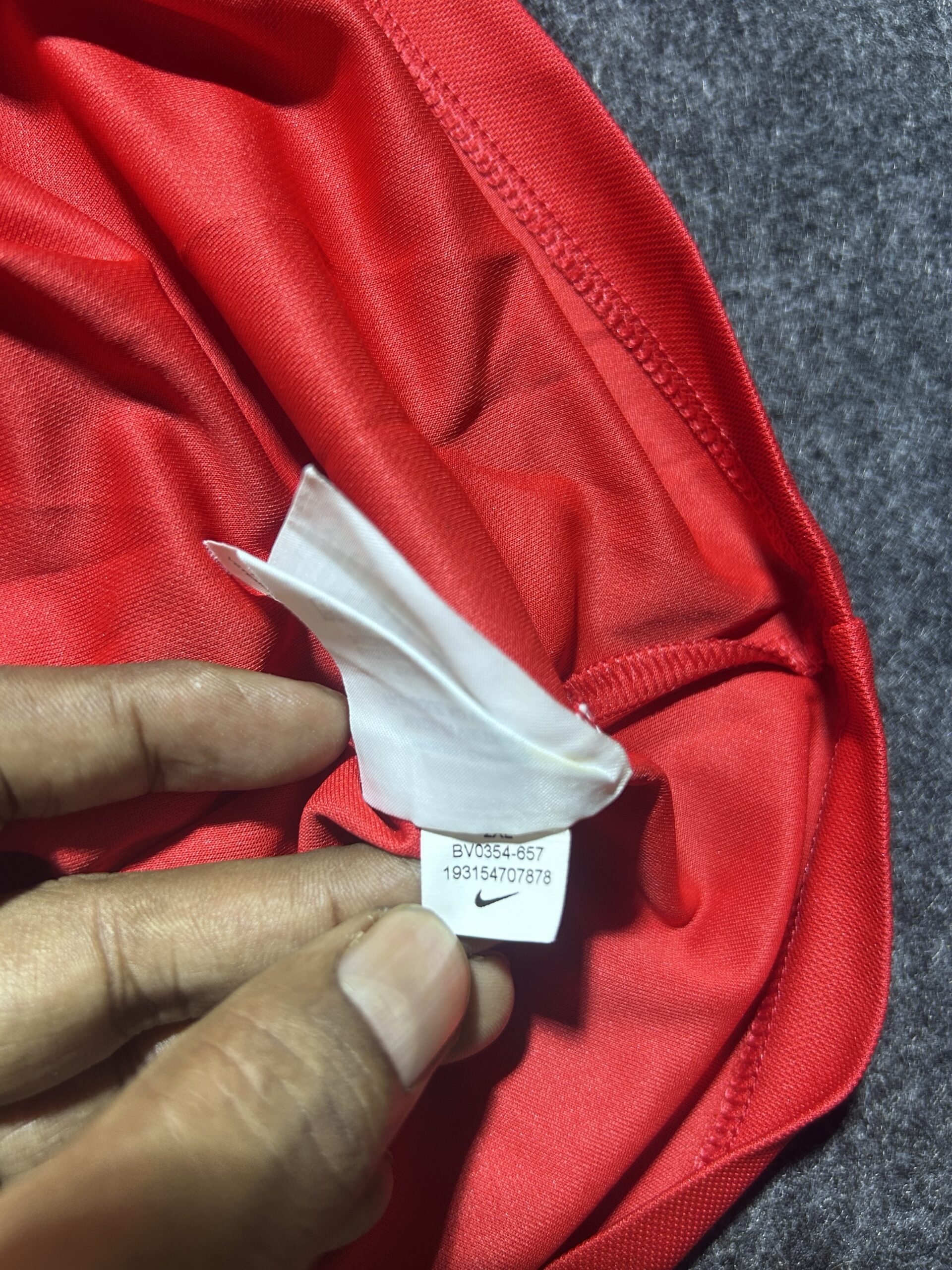 Nike Dri-FIT Polo T-Shirt | Red | Standard Fit | Size XXL