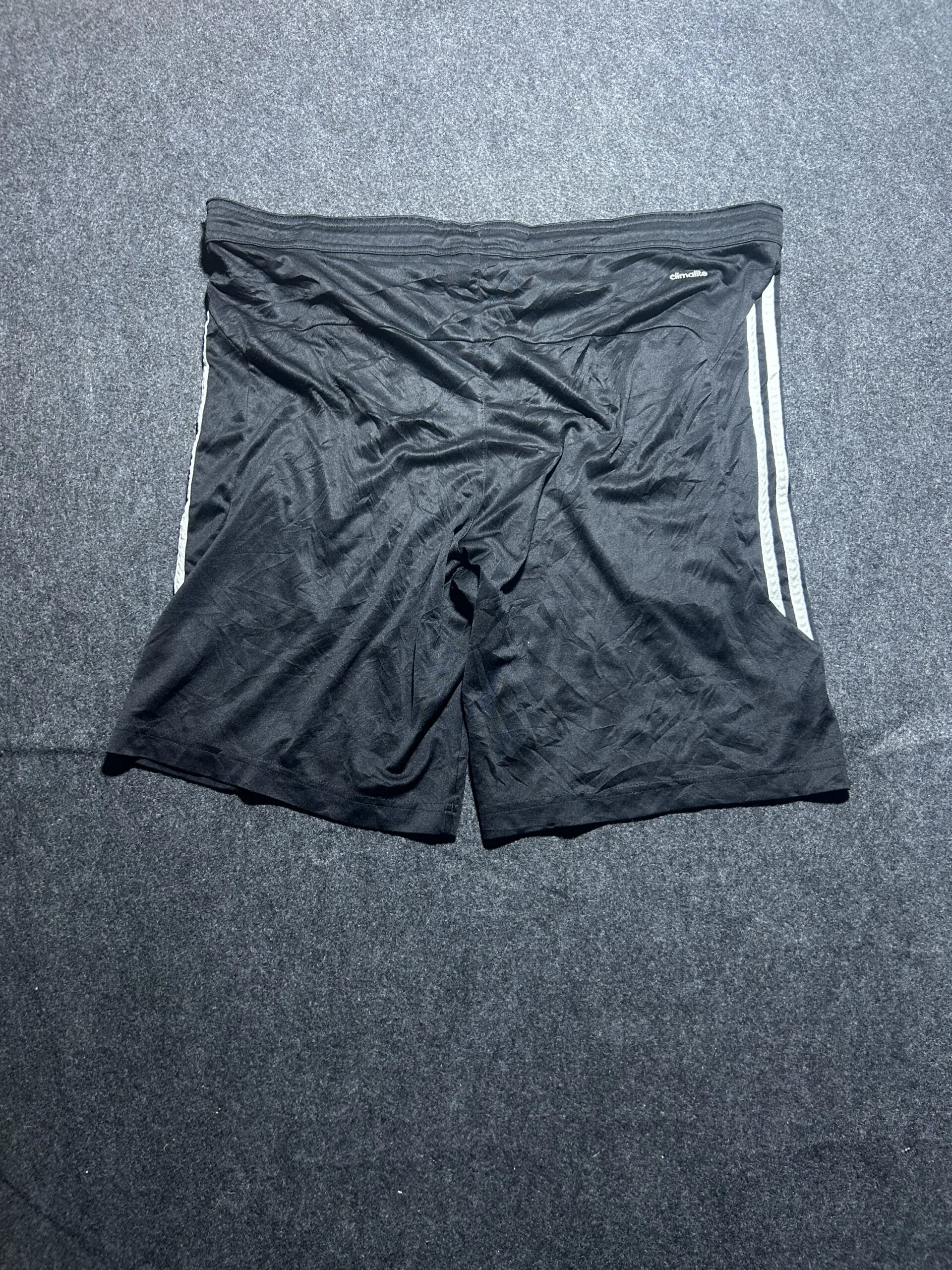 Adidas Training Shorts | Black 3-Stripes | Breathable Fit | 38-42