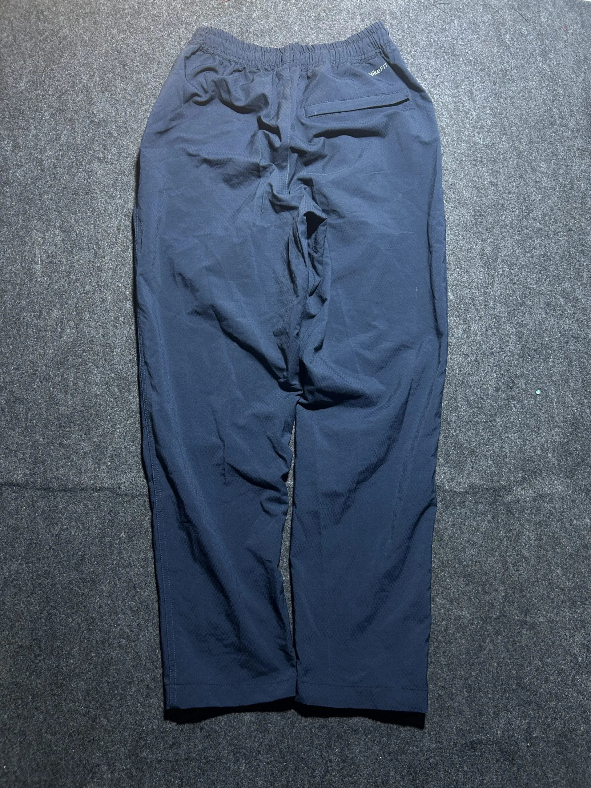 Nike FIT Training Track Pants | Navy Blue | Size 24-28 | Lightweight Activewear