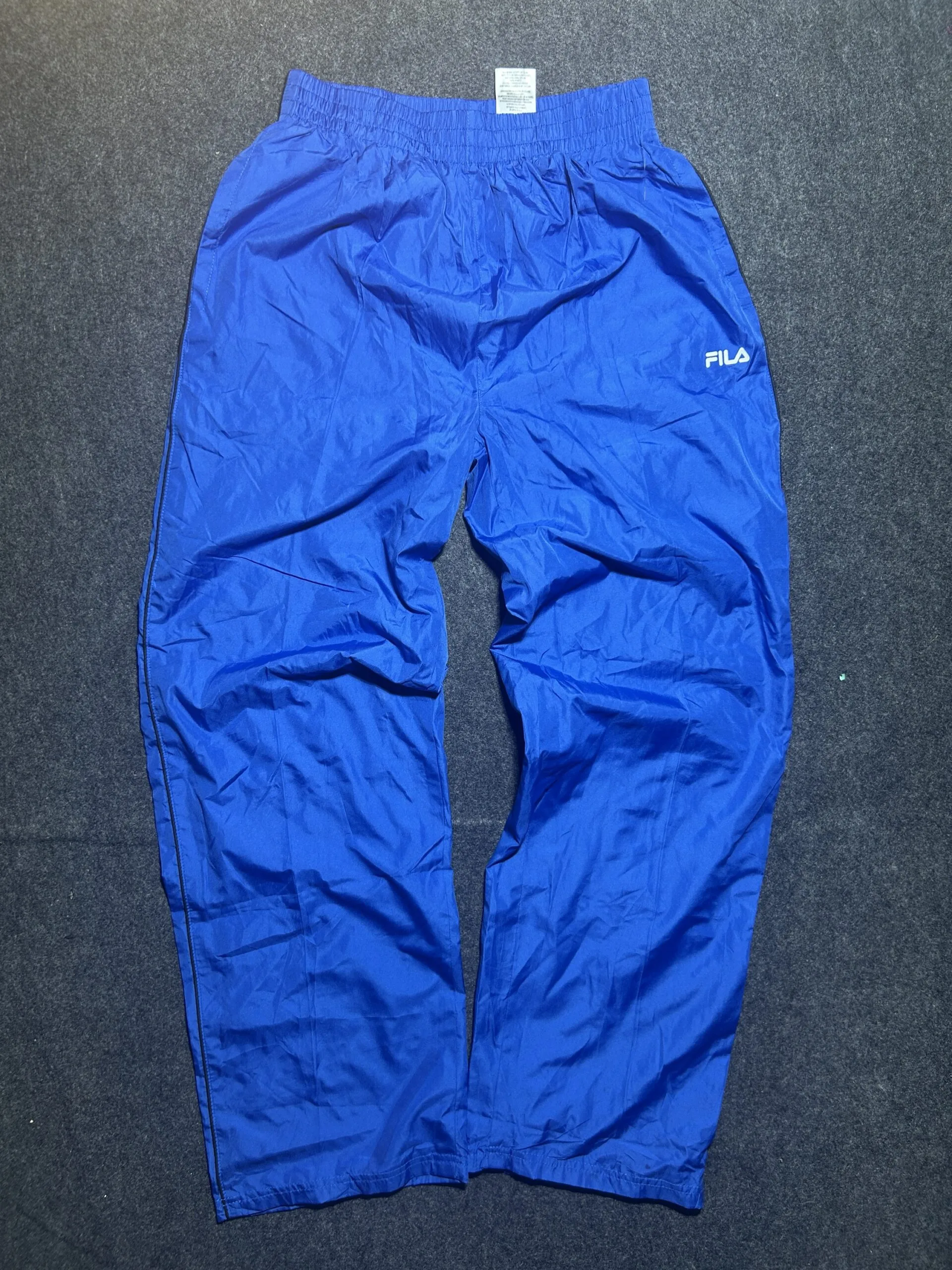 FILA Lightweight Track Pants | Electric Blue | Baggy Type | Size 26-30 | Untouched