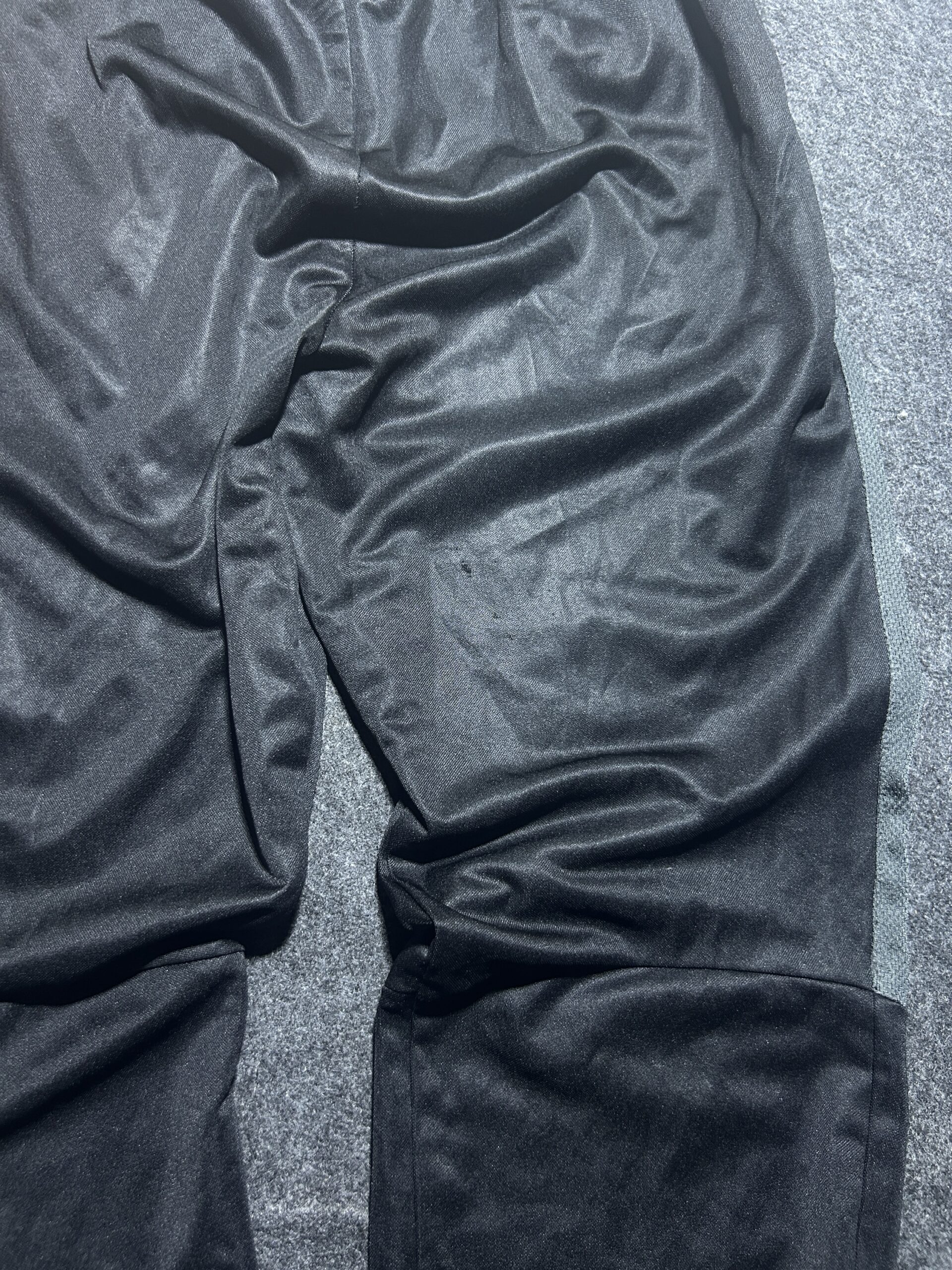 Nike Dri-FIT Track Pants | Black | Ankle Zip | Slim Fit | Waist 28-30