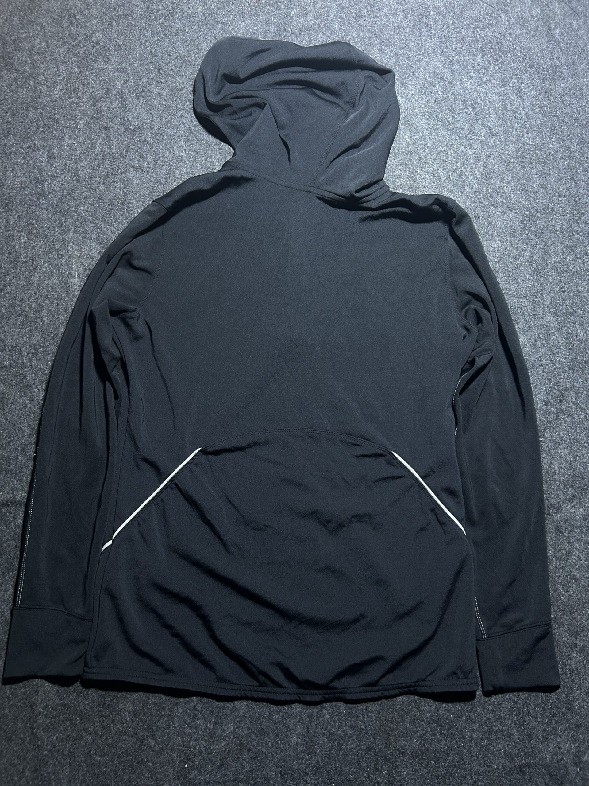 Nike Dri-FIT Hoodie | Black | Quarter Zip | Athletic Fit | Size L