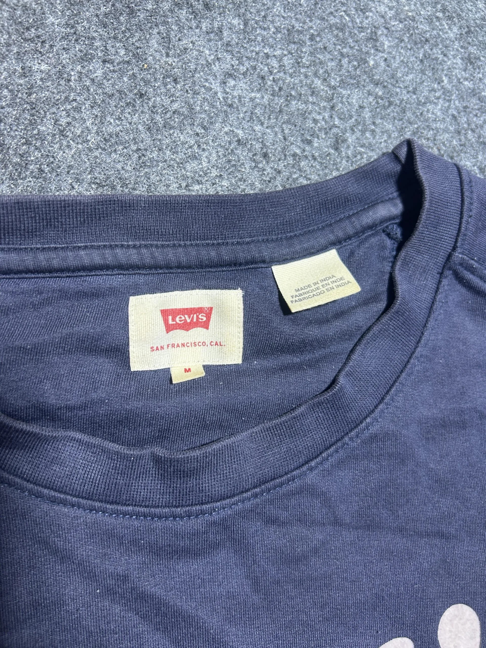 Levi’s Logo Crewneck Sweatshirt |Navy Blue | XL