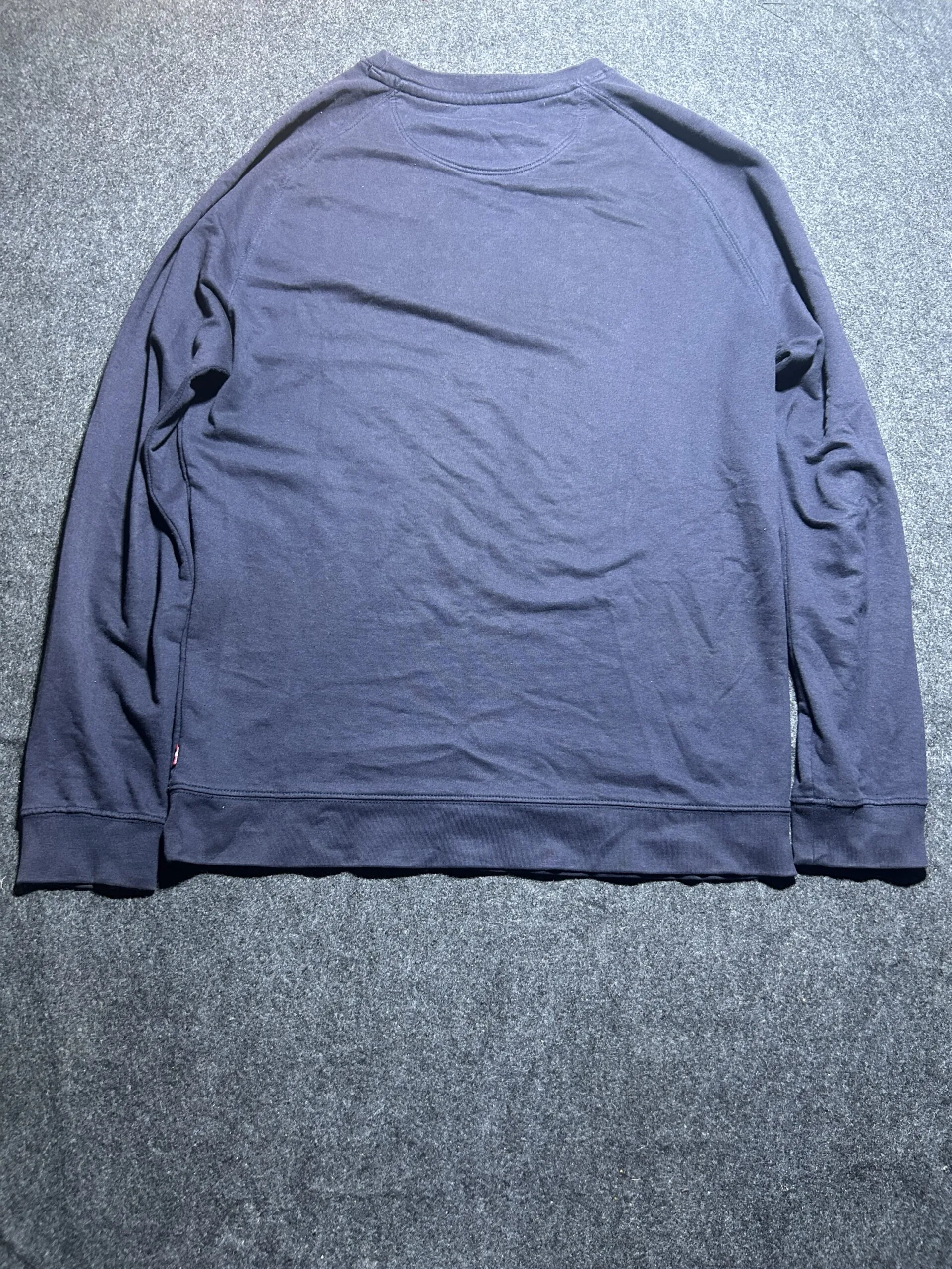 Levi’s Logo Crewneck Sweatshirt |Navy Blue | XL
