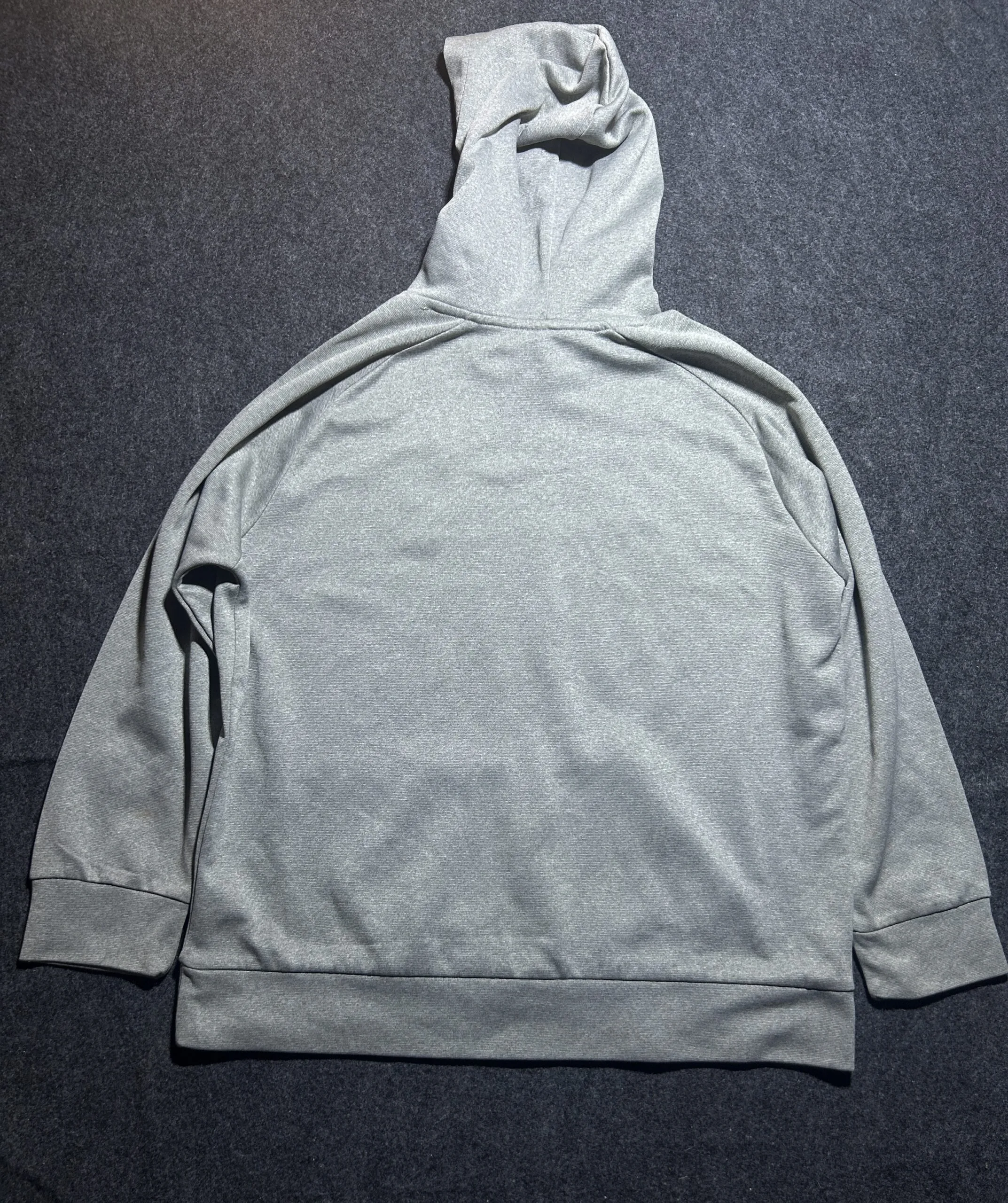 Ralph Lauren Big Pony Grey Hoodie | Neon Green Logo | Chest 42-44 | Excellent Condition
