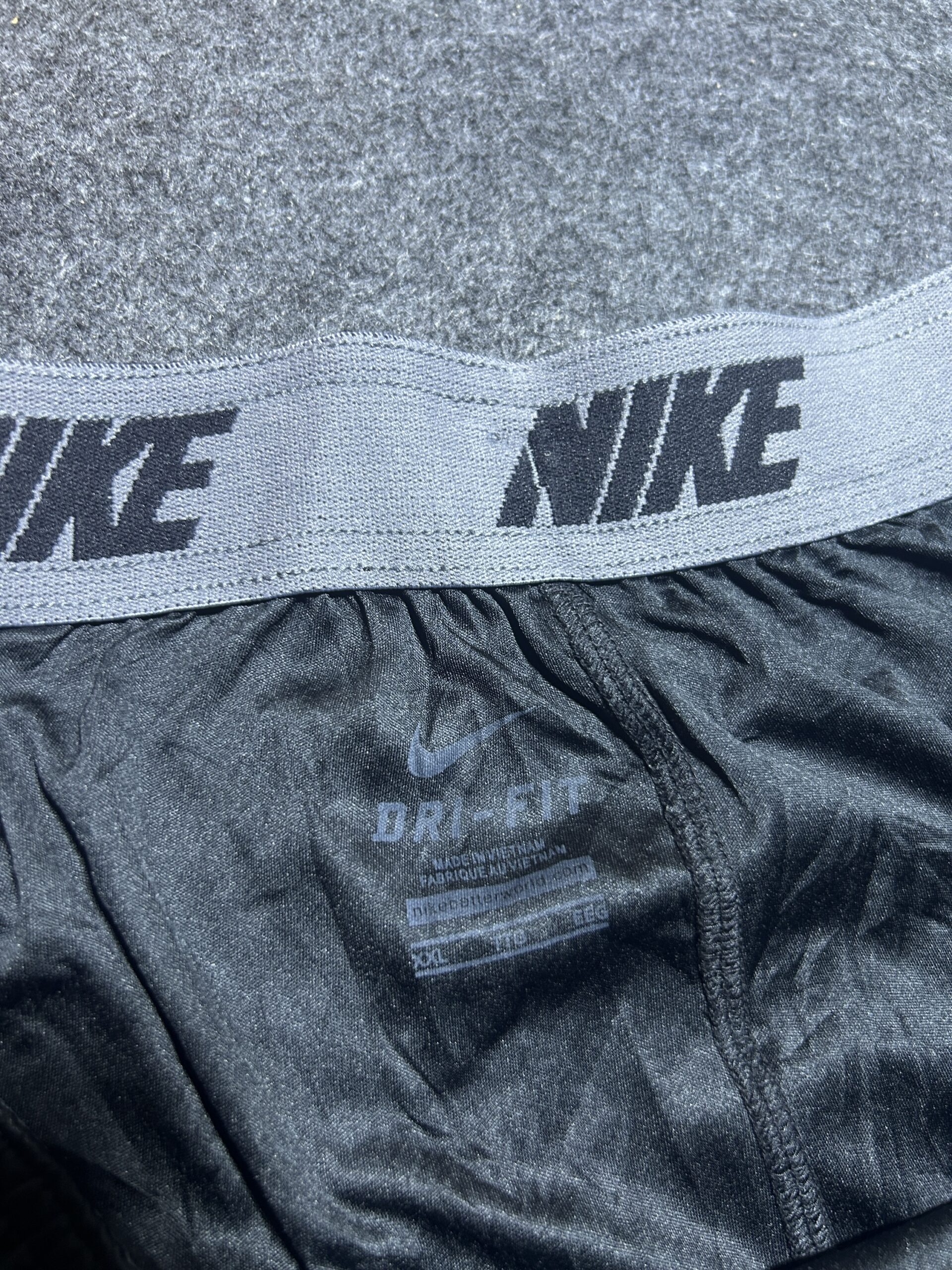 Nike Dri-FIT Black Training Shorts | Lightweight Gym Running Shorts | Waist 38-42