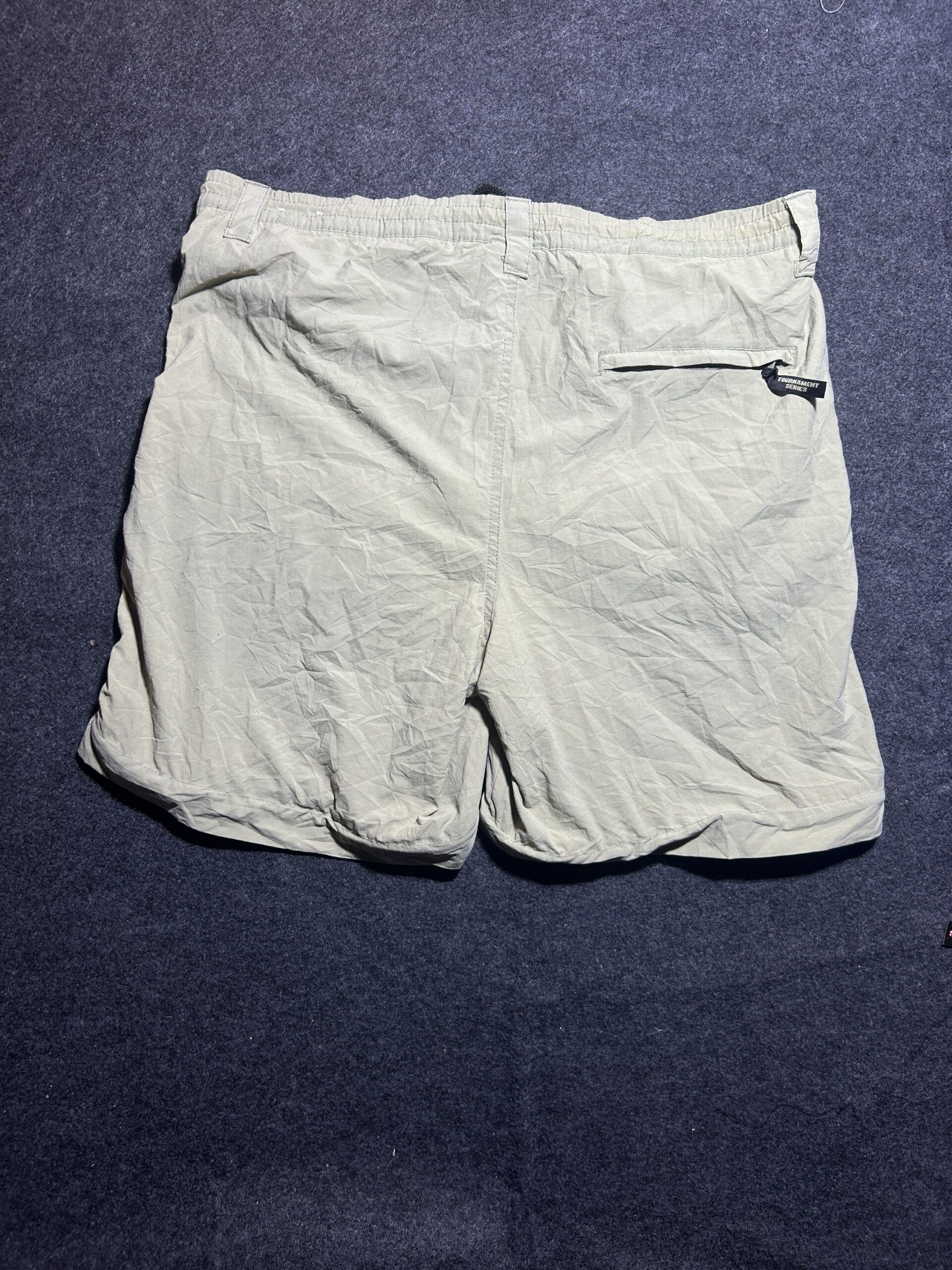 Magellan Sportswear Cargo Shorts Beige | Utility Outdoor Shorts | Size XL