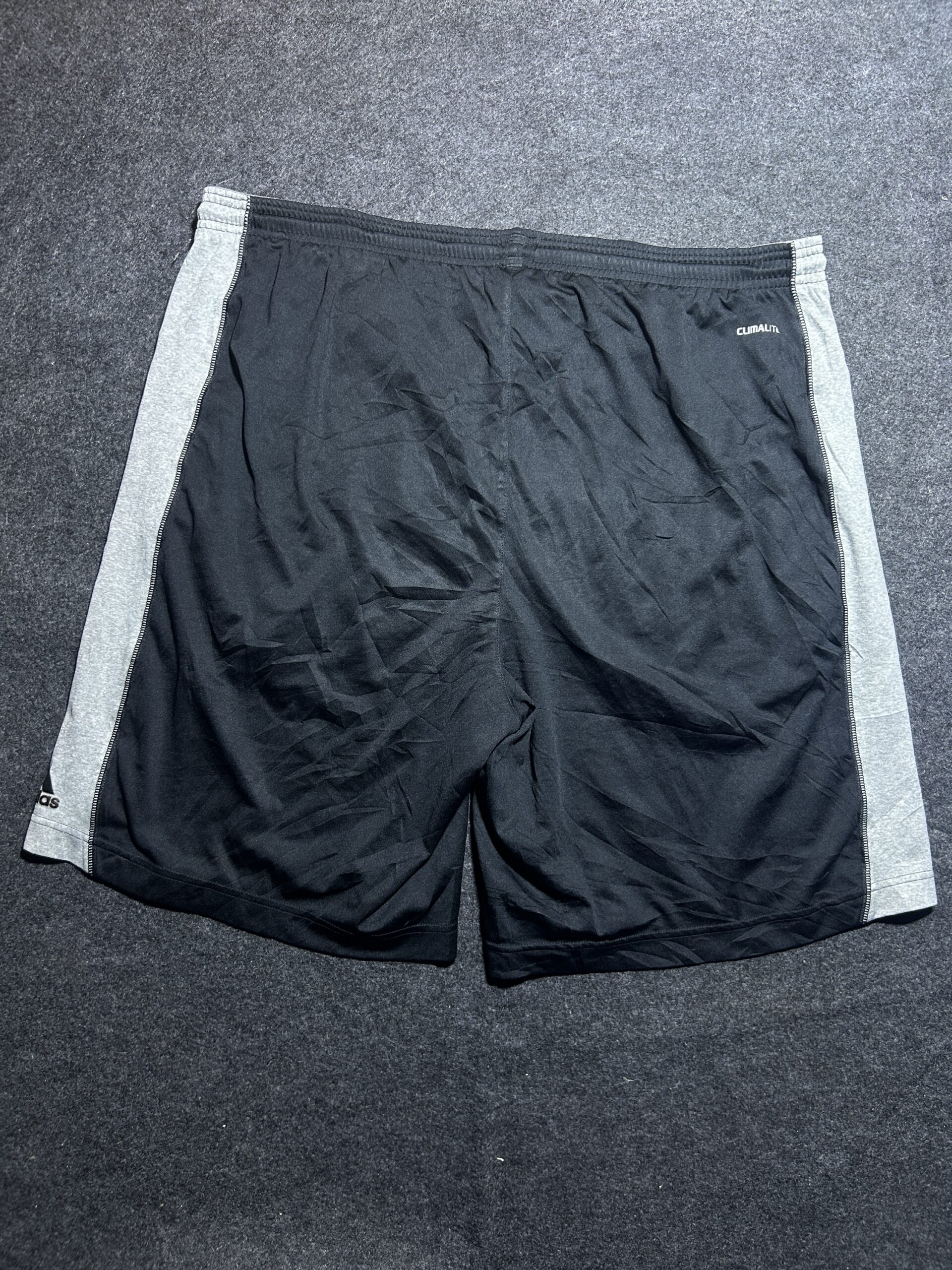 Adidas Climalite Performance Shorts Black Grey Panel Size 38-42