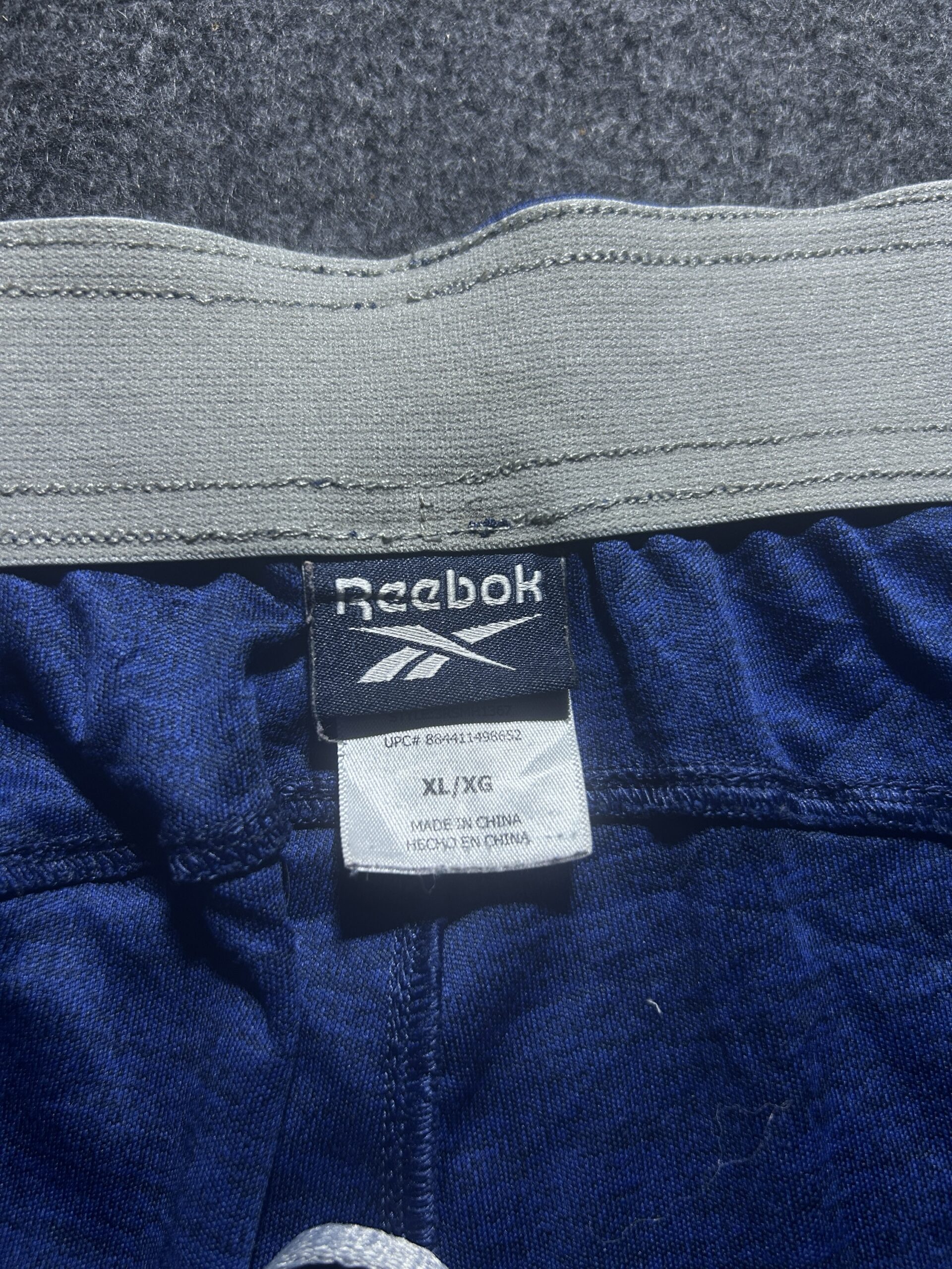Reebok Blue Training Shorts Xl Lightweight Activewear