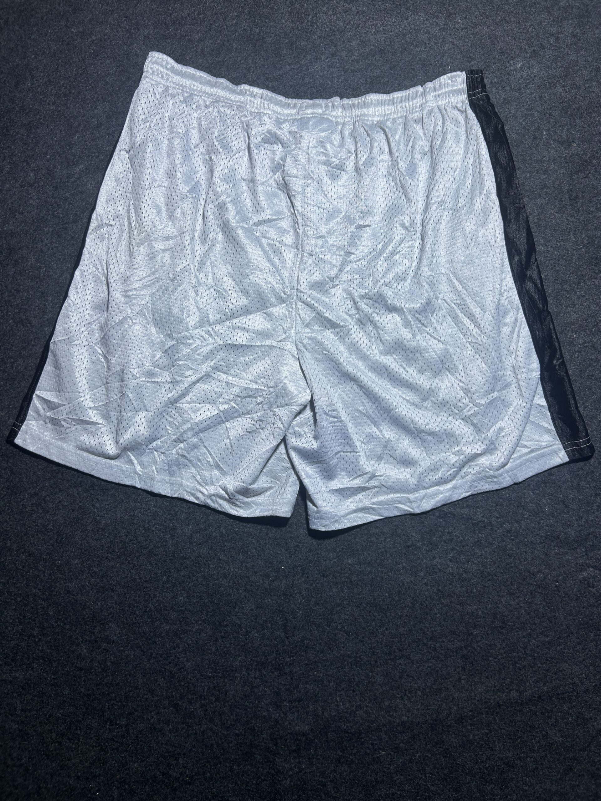 Reebok Grey Mesh Training Shorts Breathable Gym Wear Large