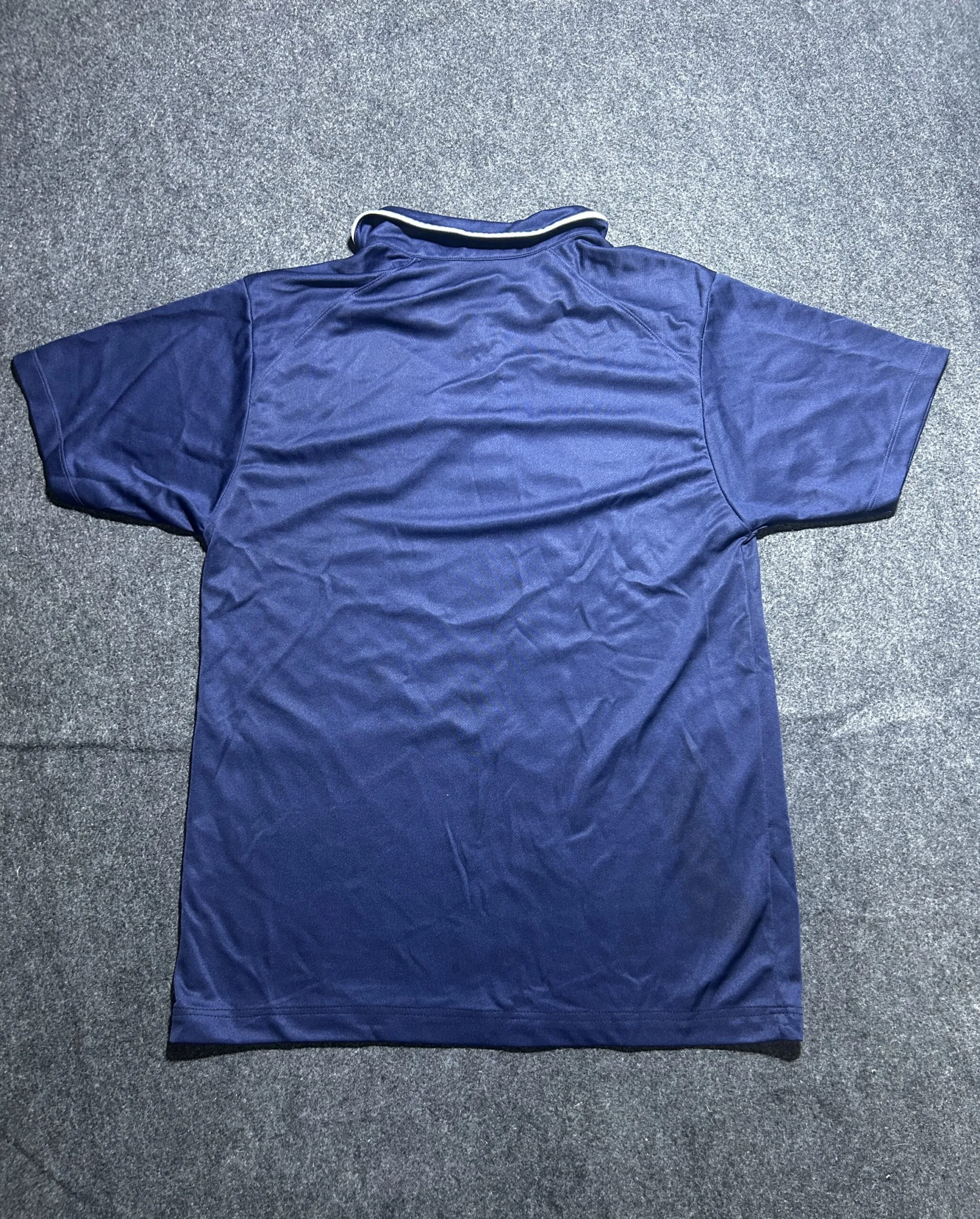 Nike Dri-FIT Blue Polo T-Shirt | Basketball Logo | Size M |