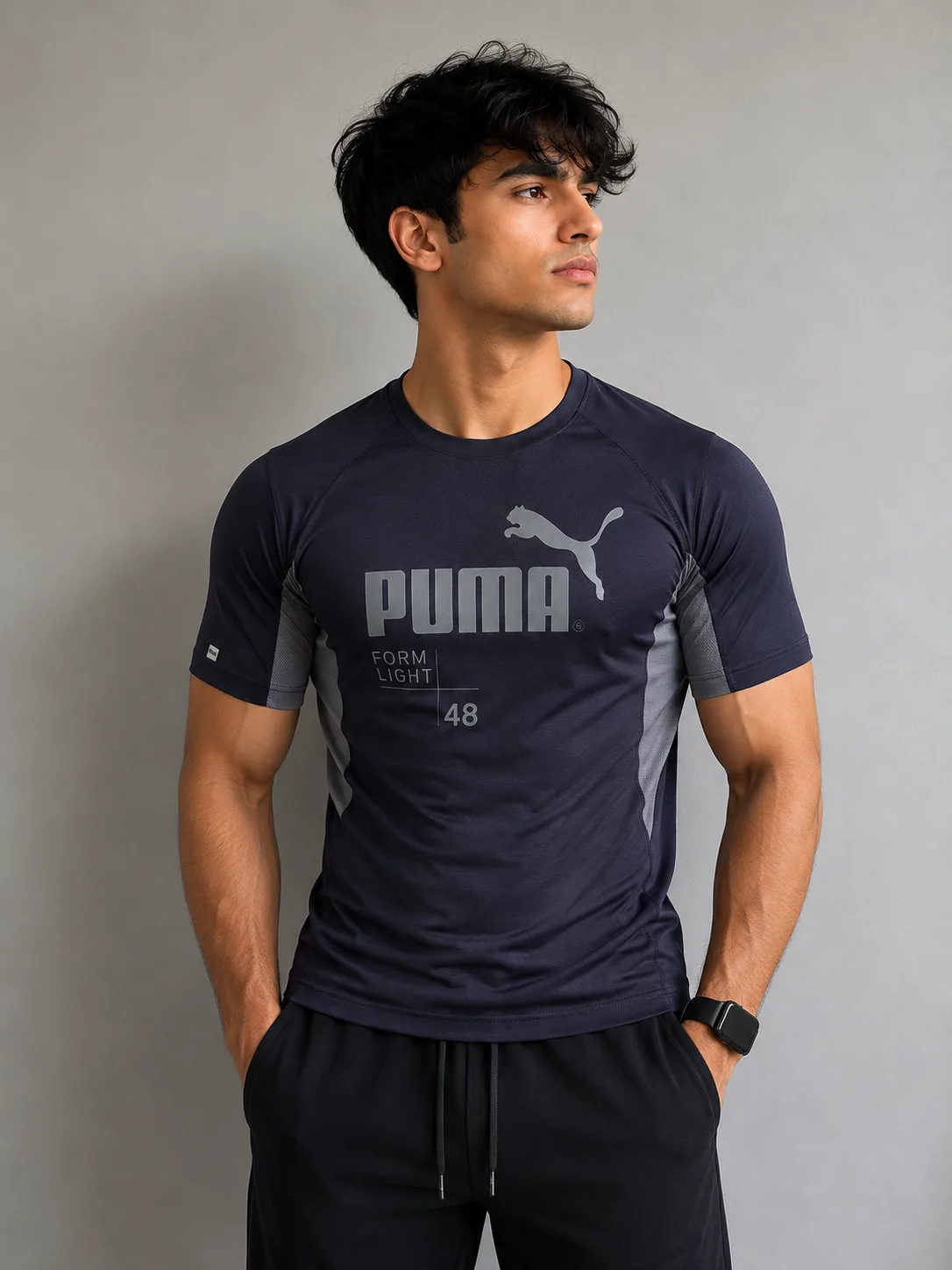 Puma Performance Sports Tee | Navy | S