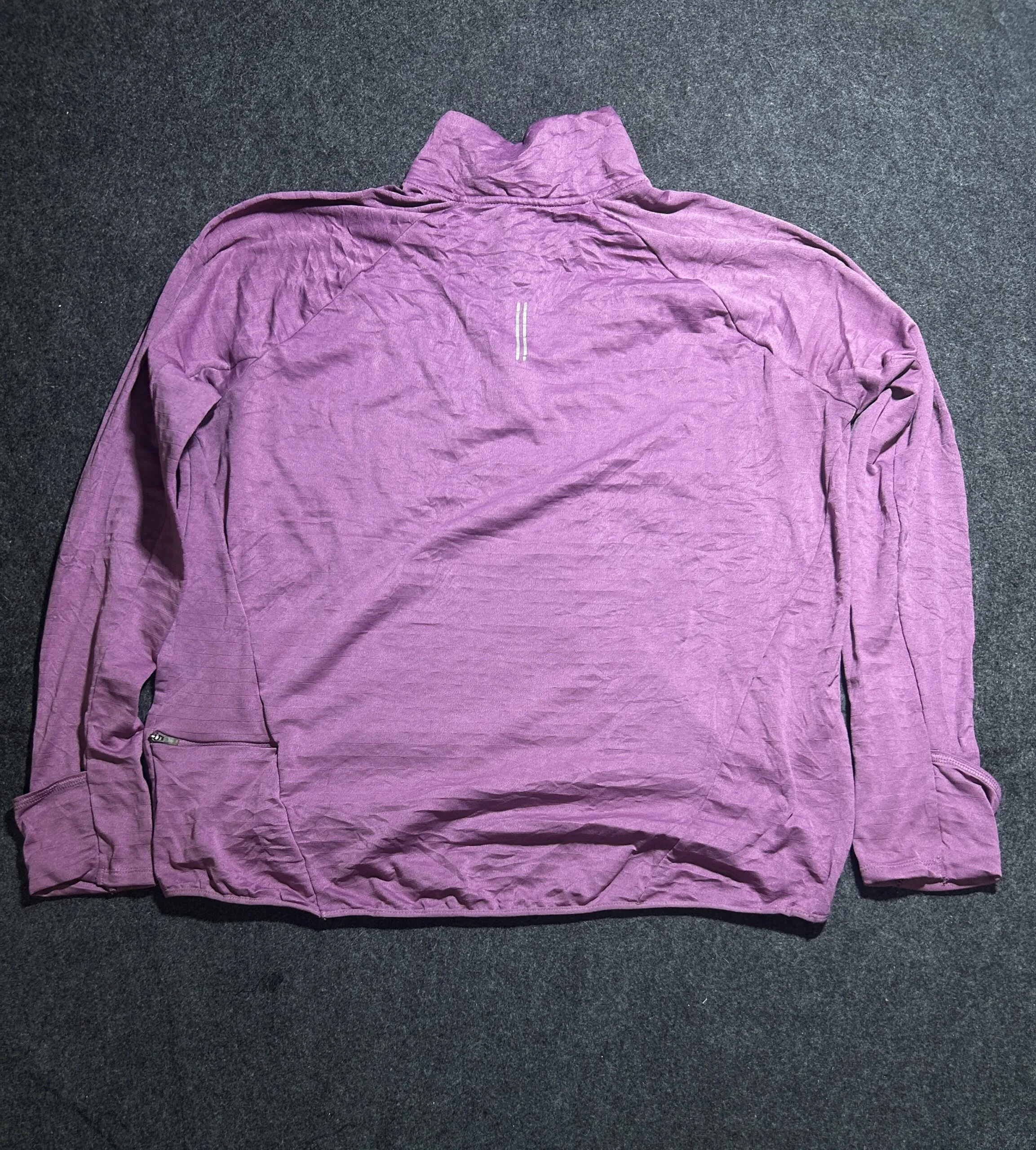 Nike Therma-FIT Running Quarter Zip Pullover Pink | Modified Fit | XL
