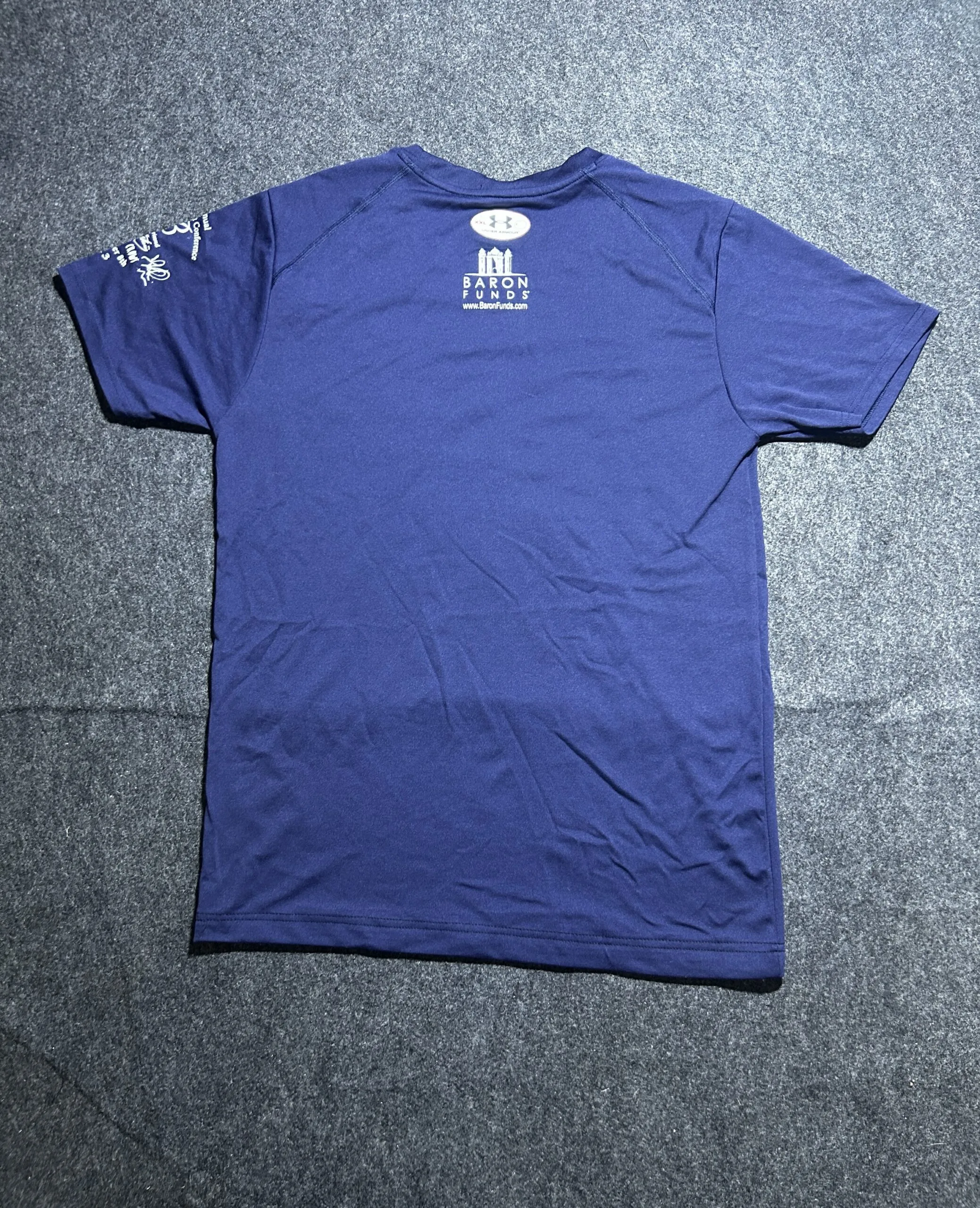 Under Armour HeatGear Baron Funds NYC 2013 Graphic Performance T-Shirt (Custom M Fit)