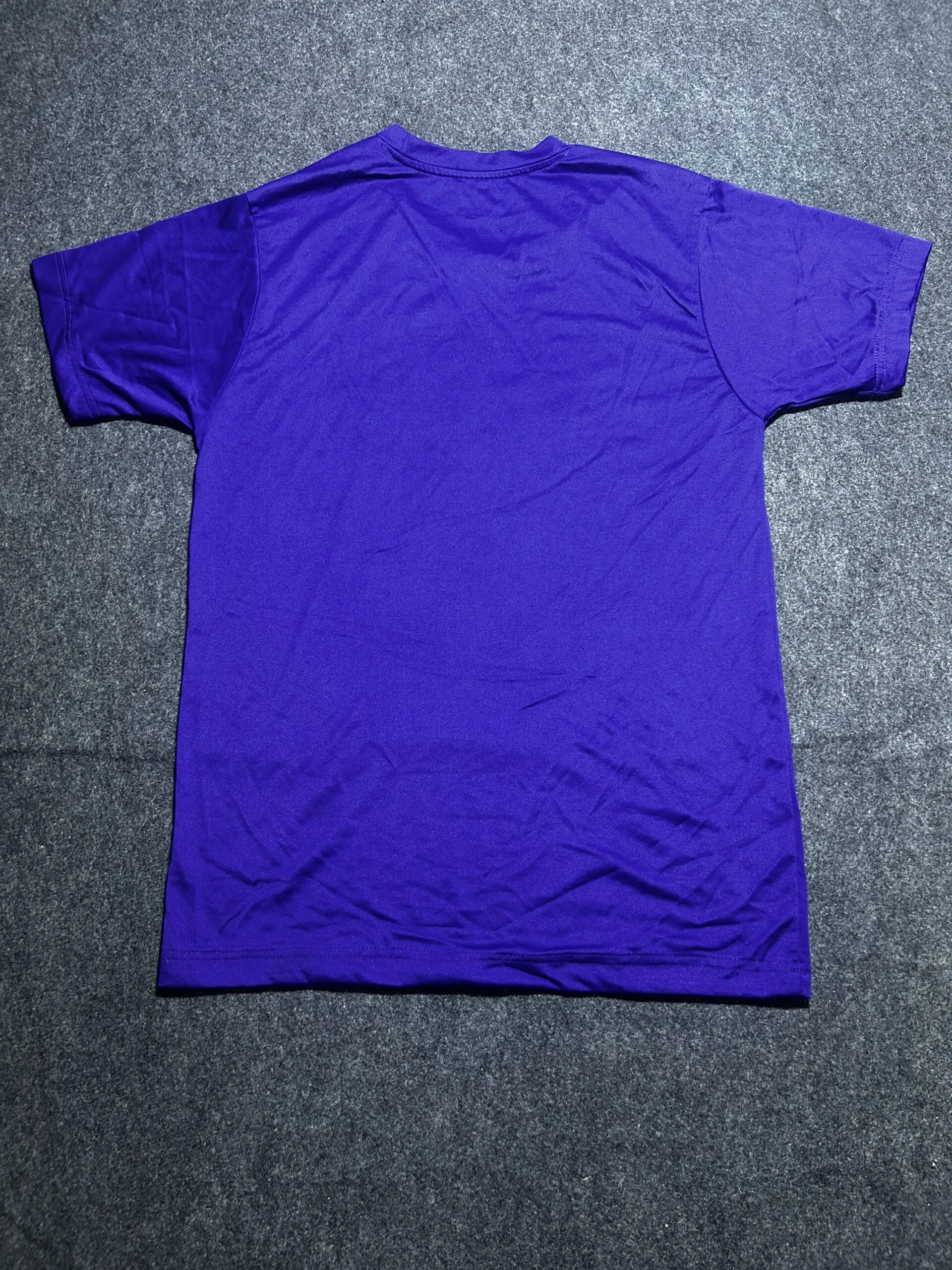 Adidas Creator Tee Bearcat Baseball Graphic T-Shirt Purple (Custom M Fit)