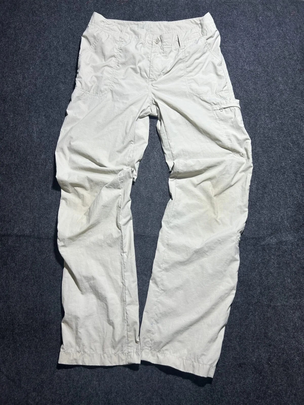Columbia Sportswear PFG Omni-Shade Cargo Pants Beige (Size 30) Outdoor Utility
