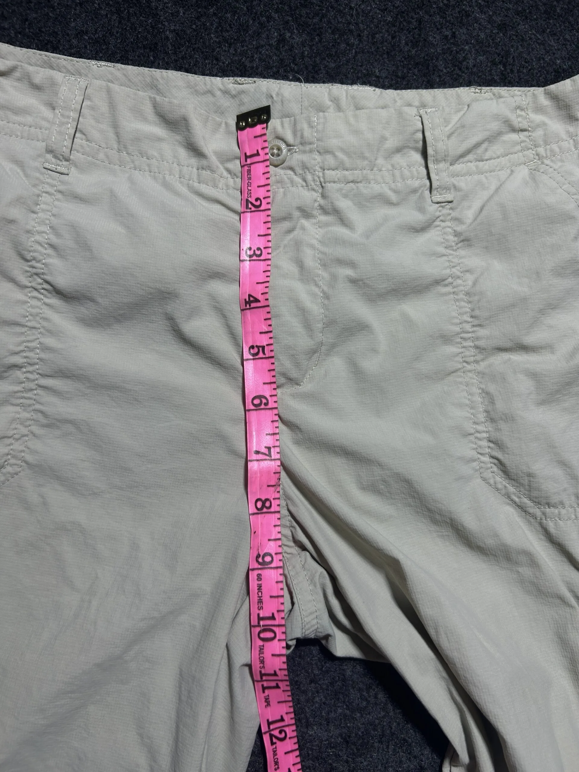 Columbia Sportswear PFG Omni-Shade Cargo Pants Beige (Size 30) Outdoor Utility