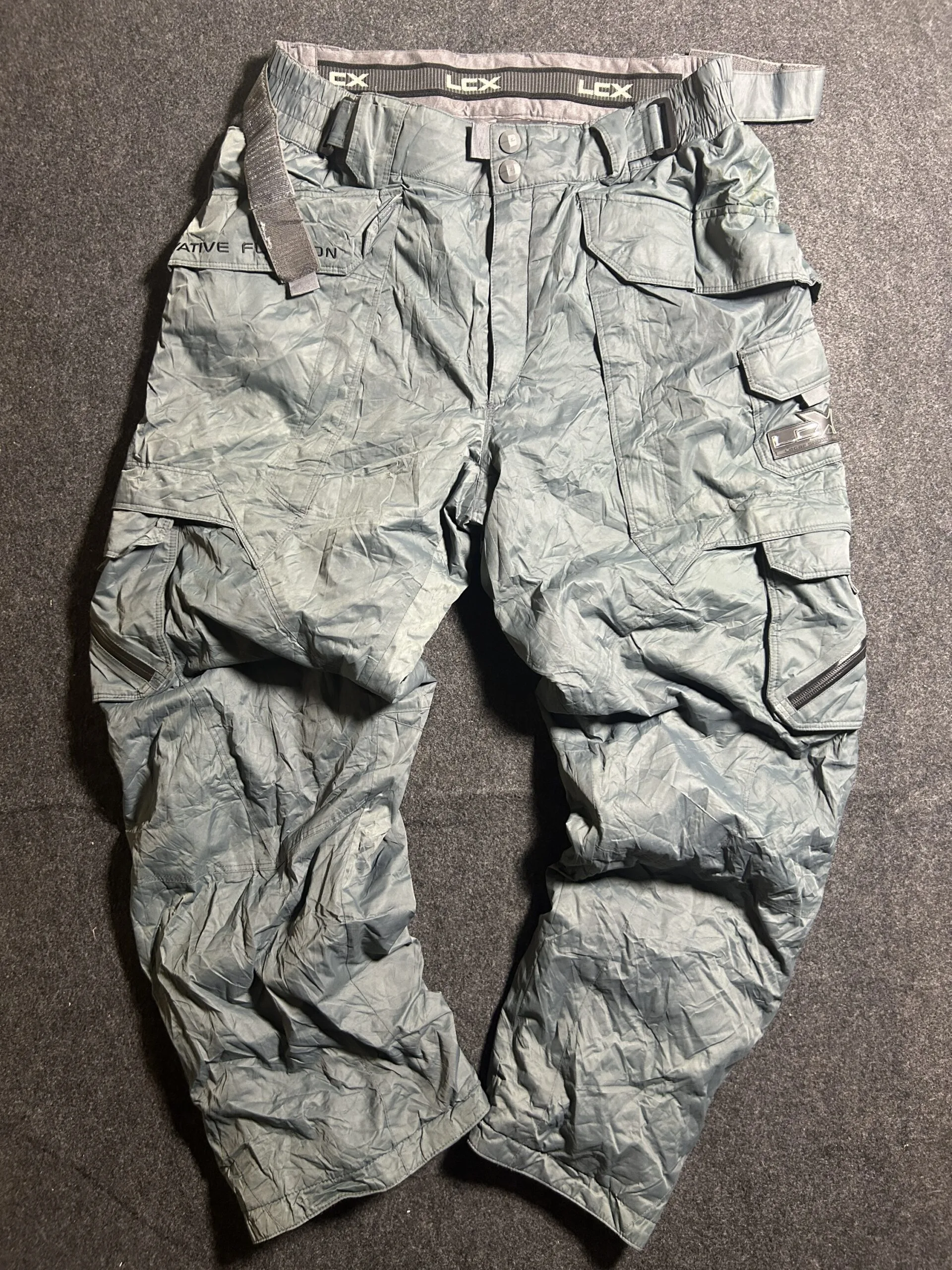 LEX Insulated Cargo Pants 34-36 Waist | Tactical Multi Pocket | Extreme Winter
