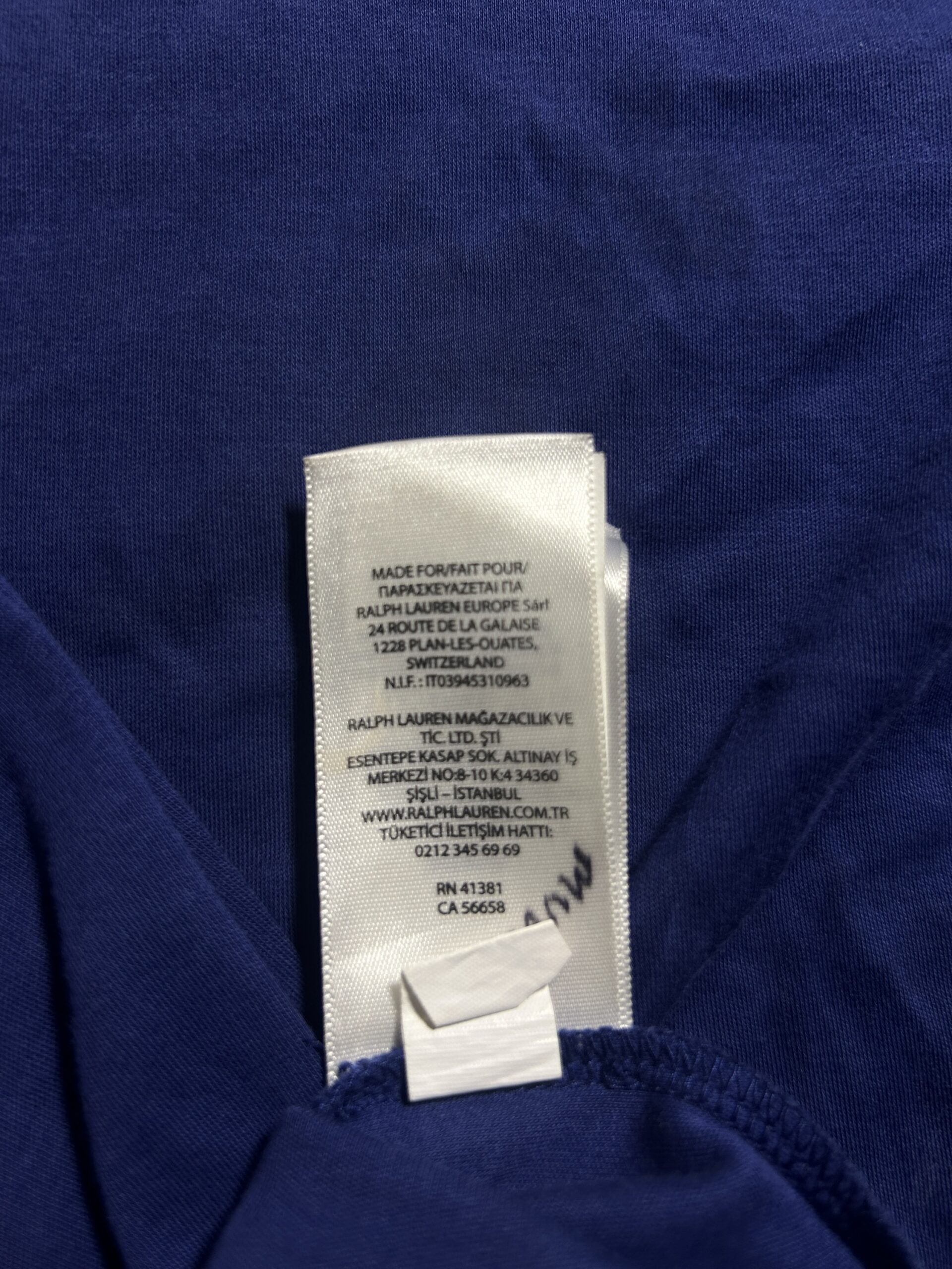Polo Ralph Lauren Blue Slim Fit Polo T-Shirt (XXL)