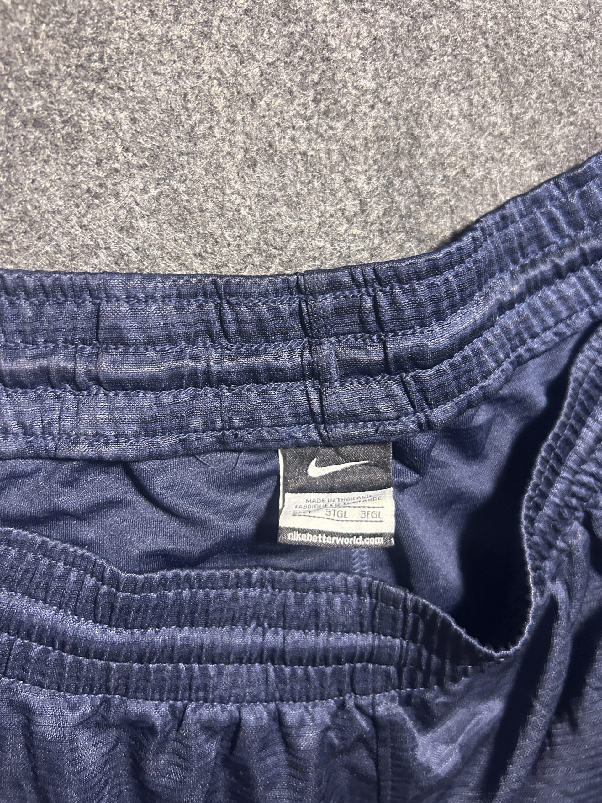 Nike Training Shorts Navy Pattern | XL (40–46 Waist)