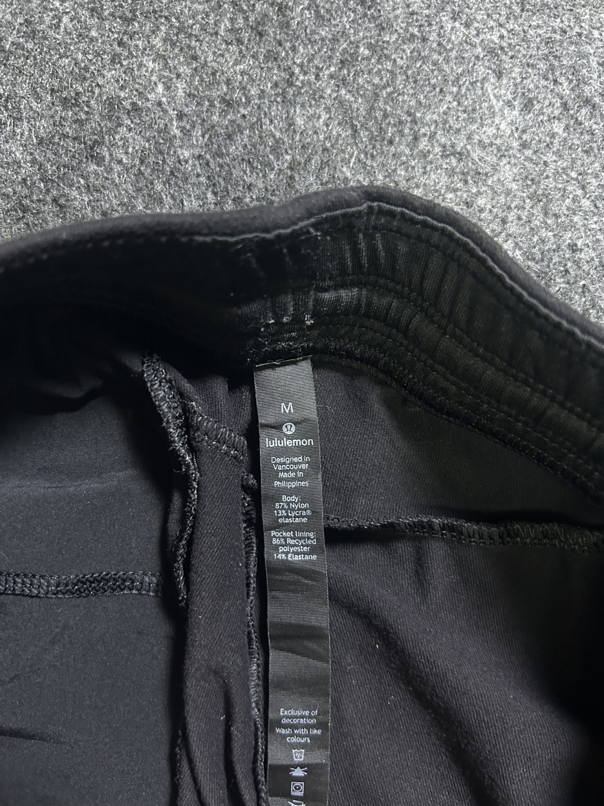 Lululemon Tapered Active Joggers Black | 30-32