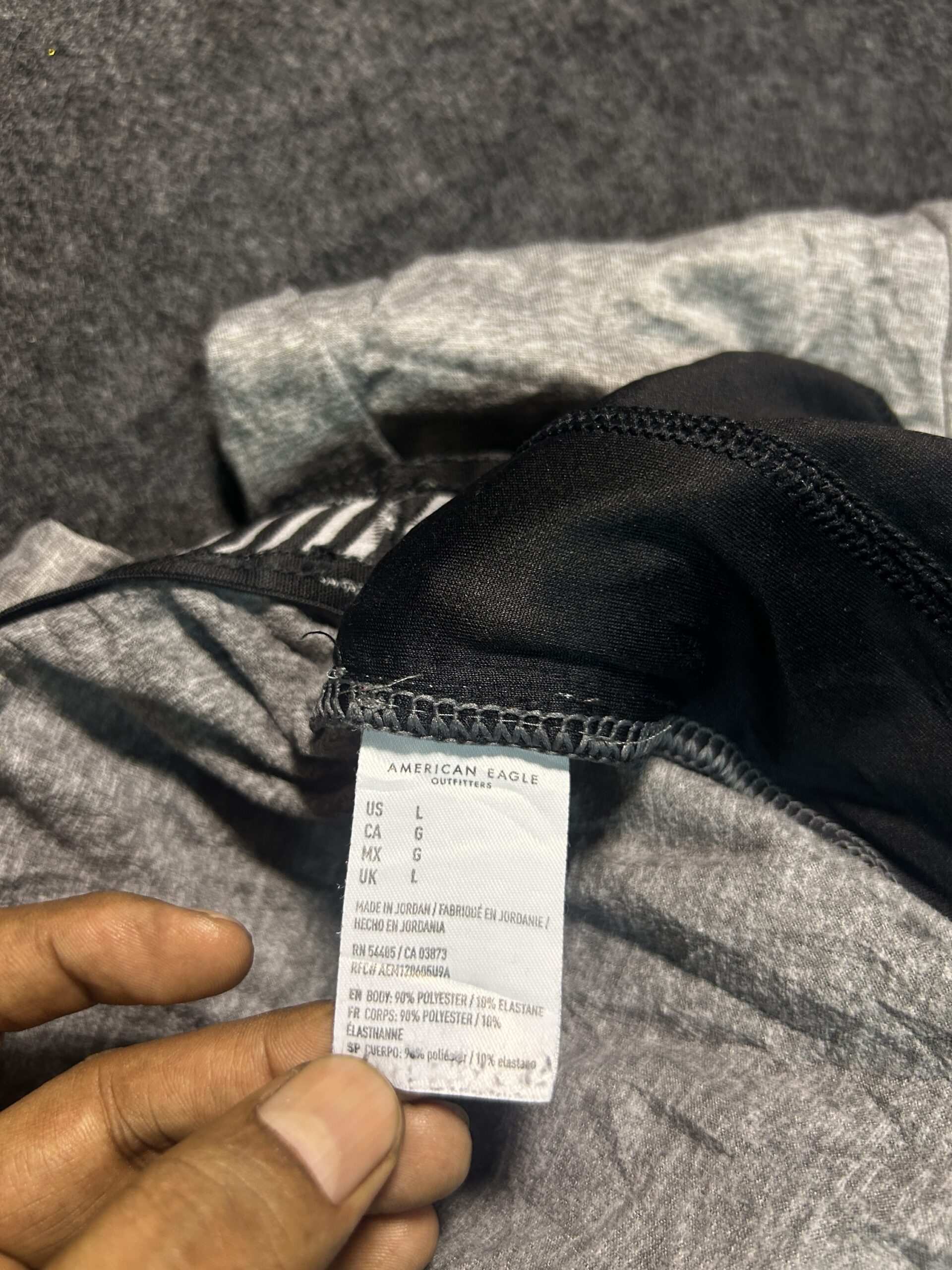 American Eagle Active Jogger Pants | Heather Grey | 34-36