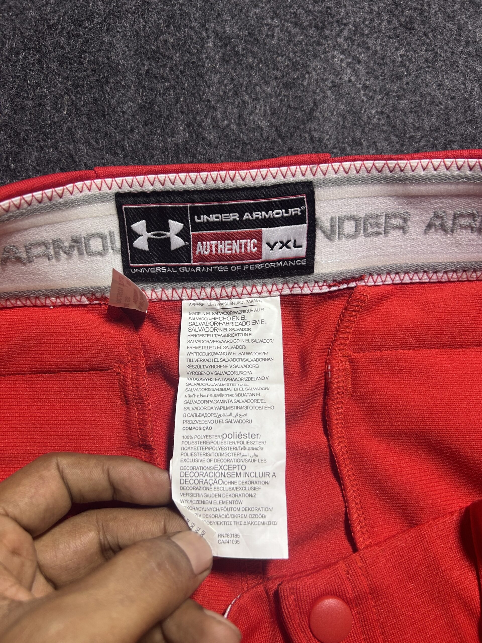 Under Armour Red Performance Training Shorts | W34
