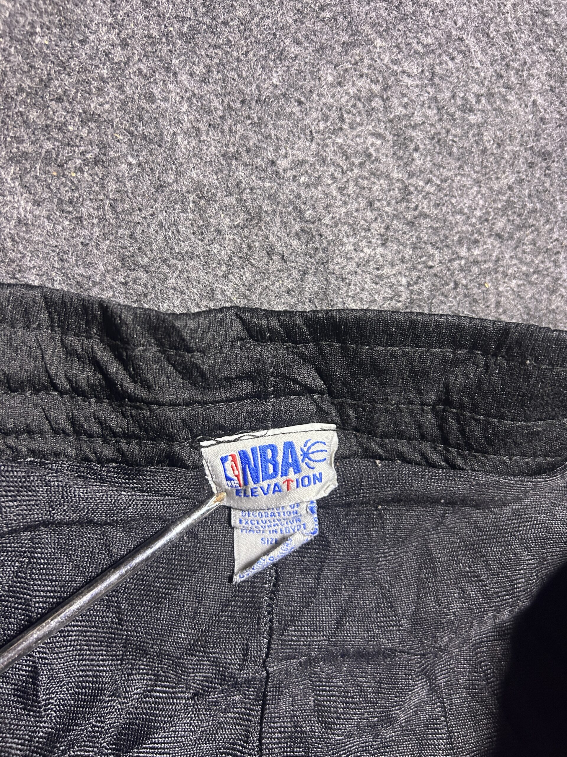 NBA Elevation Black & Red Basketball Shorts | W36-40