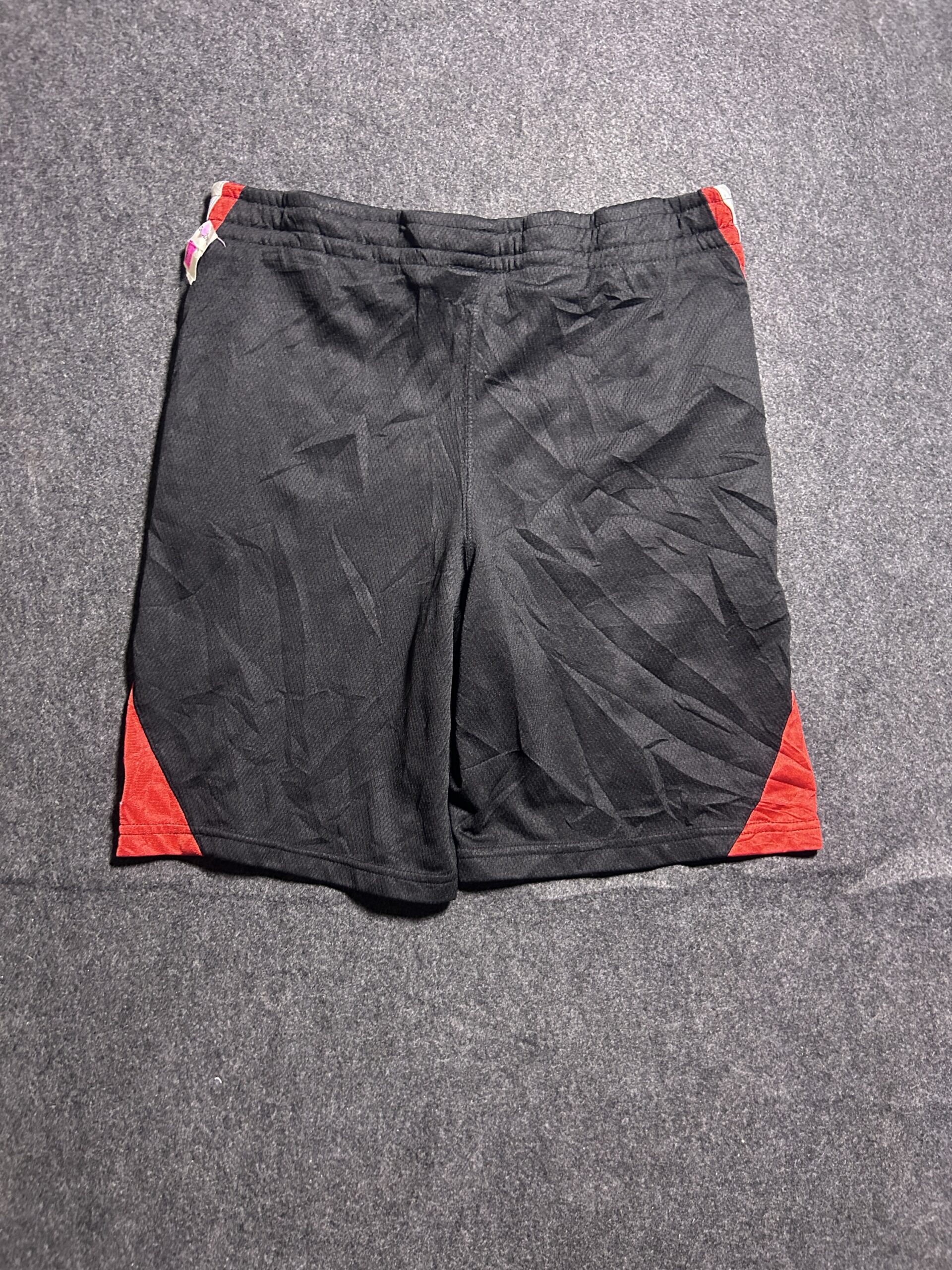 NBA Elevation Black & Red Basketball Shorts | W36-40