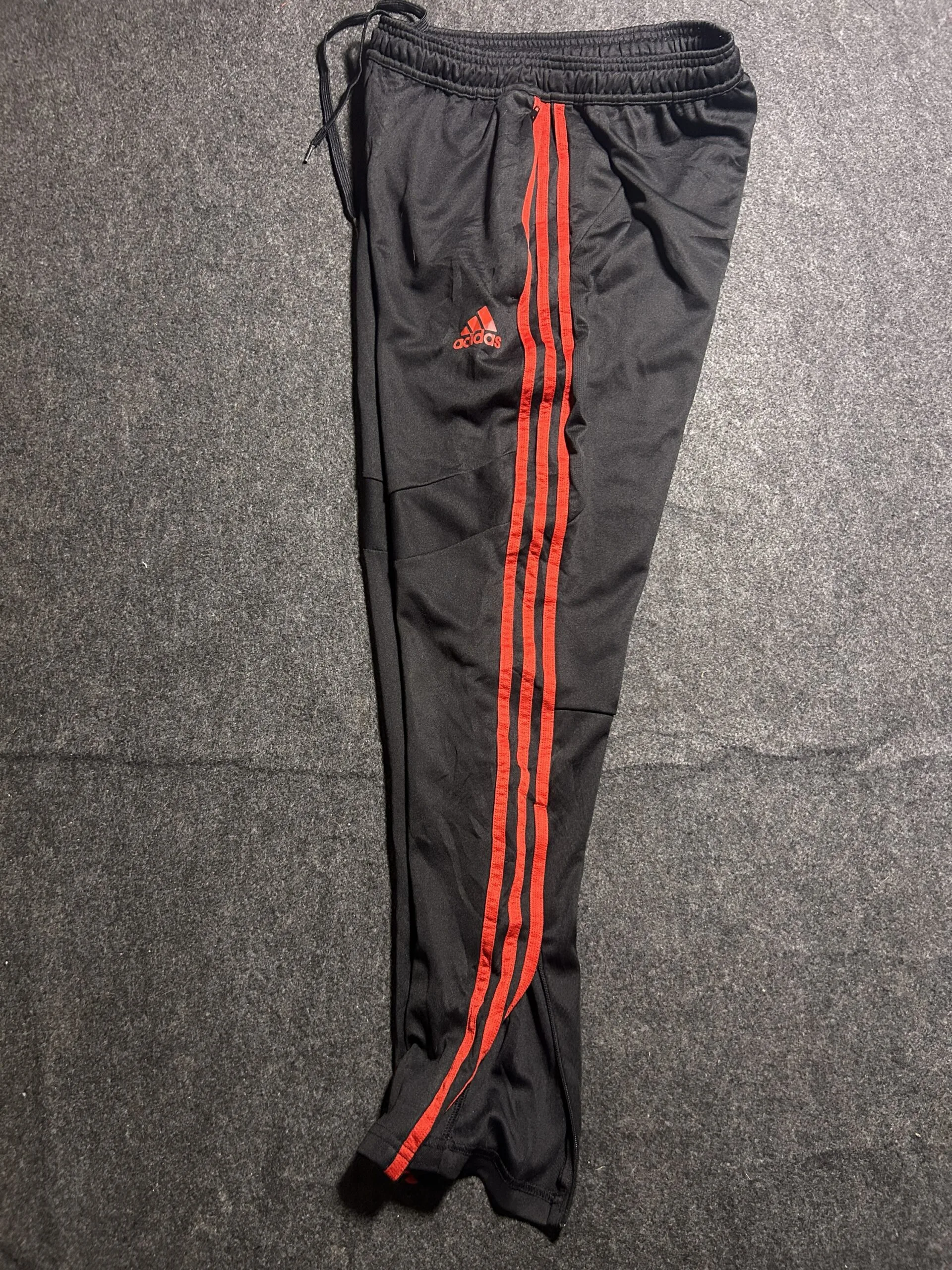 Adidas Climacool Black & Red Track Pants | 28-32
