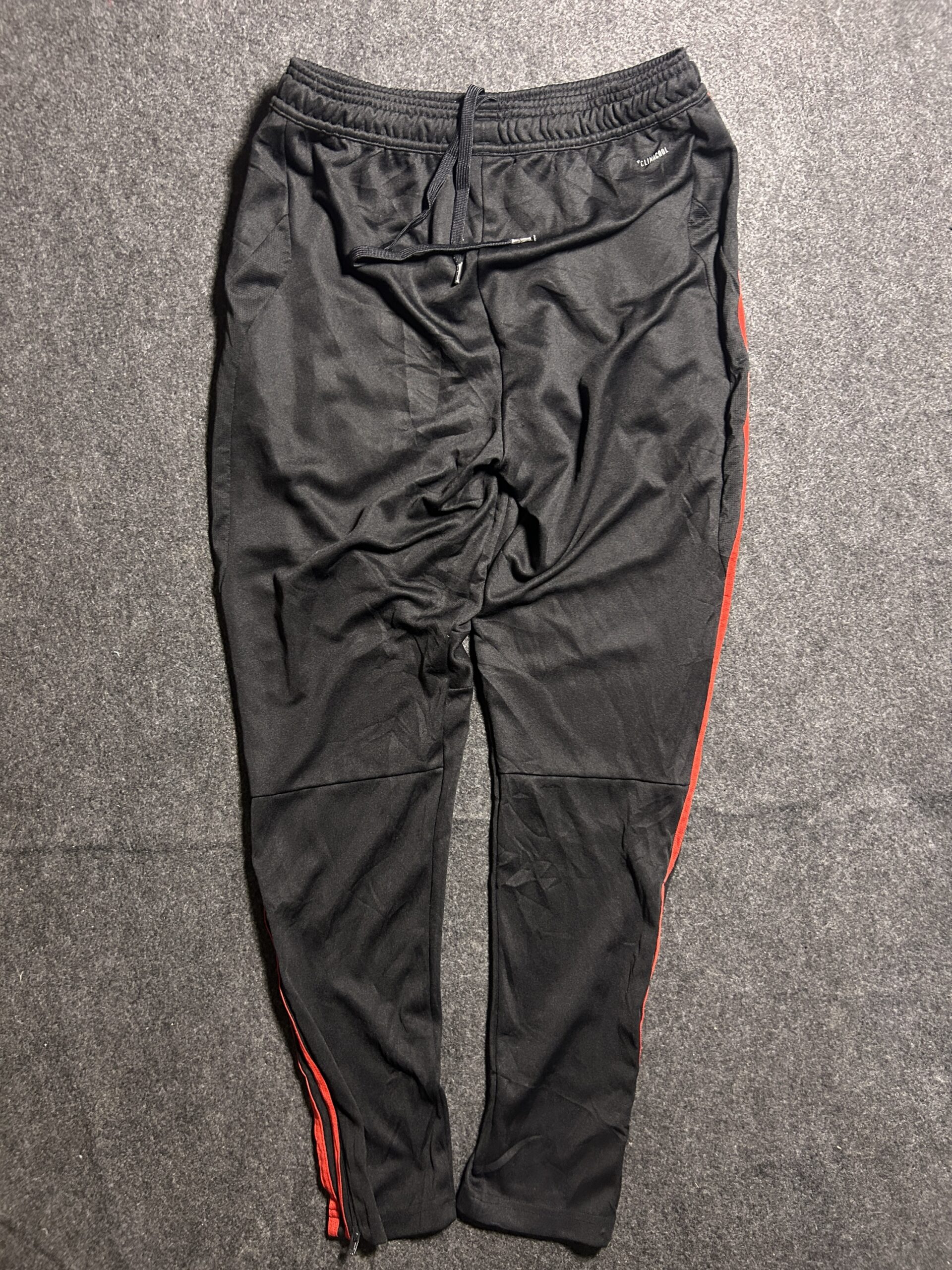 Adidas Climacool Black & Red Track Pants | 28-32