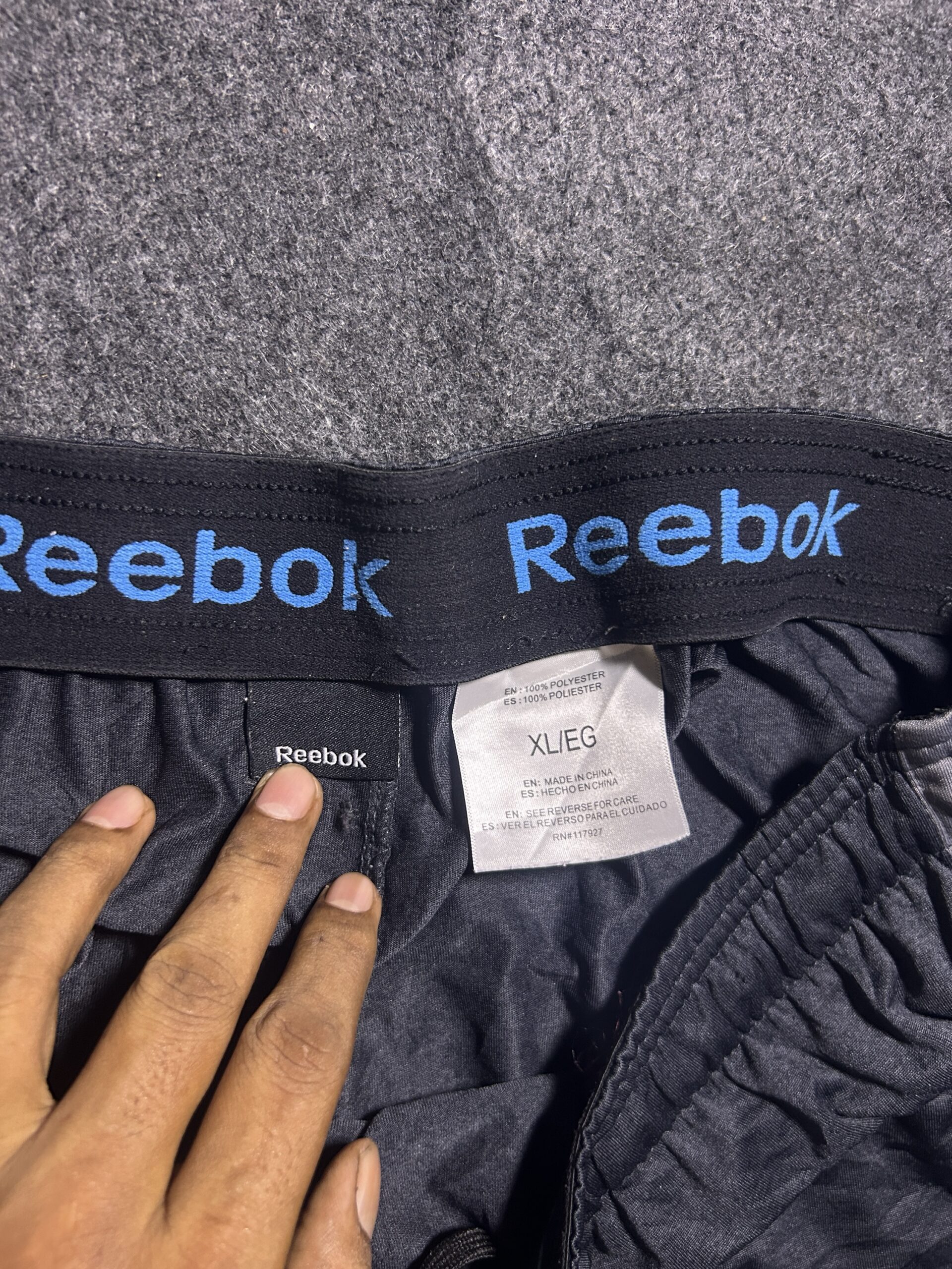 Reebok Black Performance Training Shorts XL